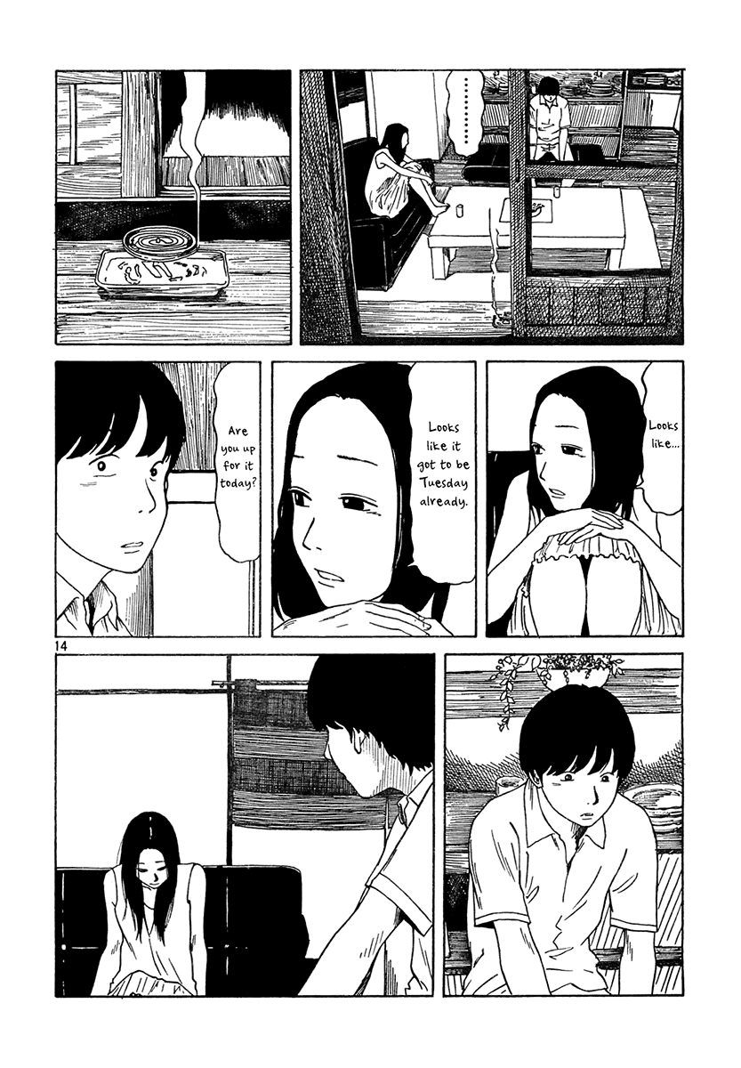 Kayou Yoru 9-ji Chapter 3.2 page 14 - Chapter 3 v2 : Chirin, Chirin [End]
