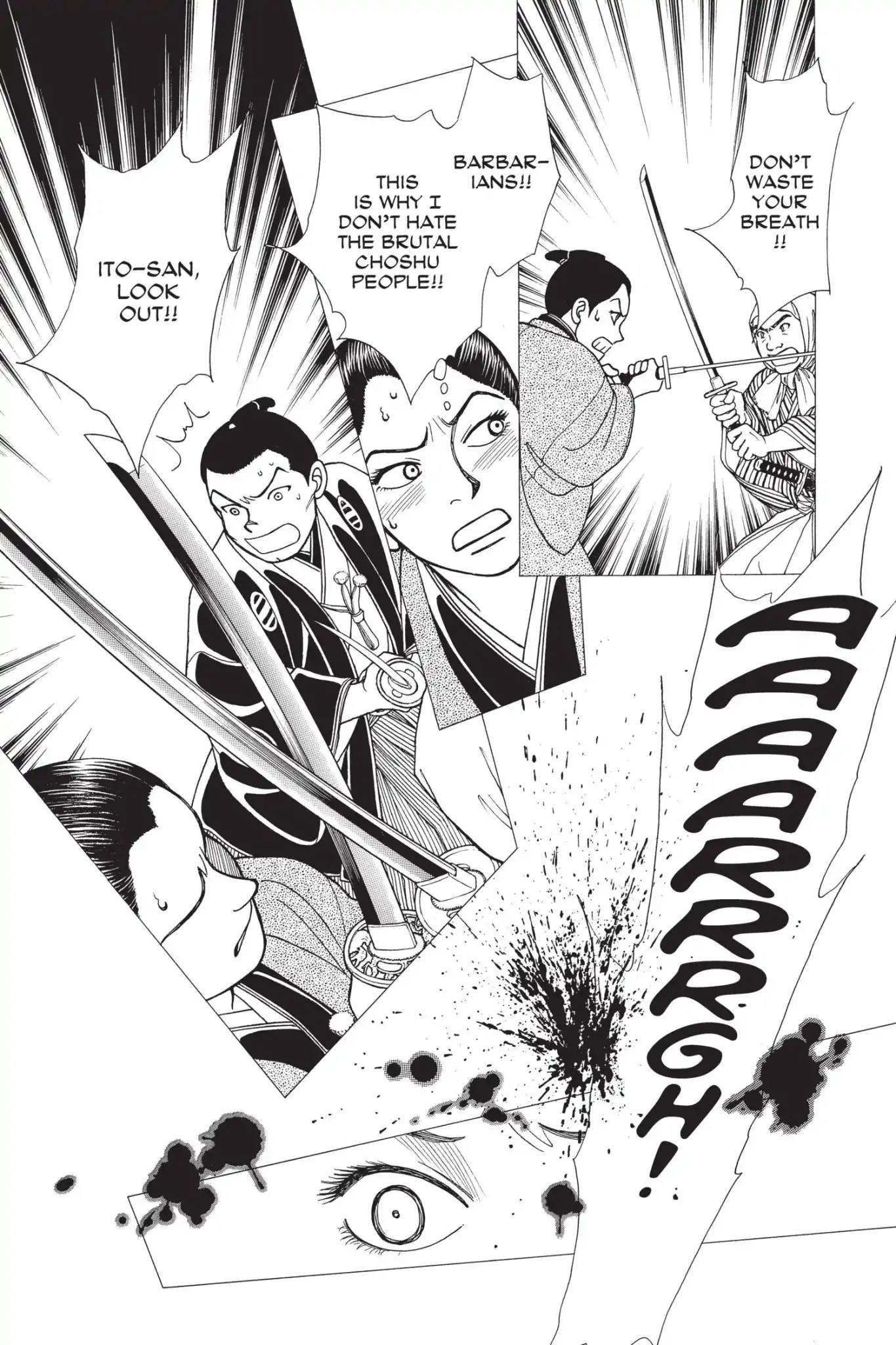 Kaze Hikaru Chapter 23.0 page 100 - Vol.23 Kaze Hikaru