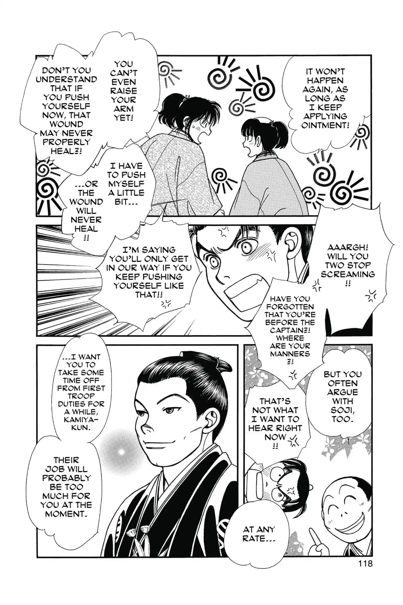 Kaze Hikaru Chapter 23.0 page 120 - Vol.23 Kaze Hikaru