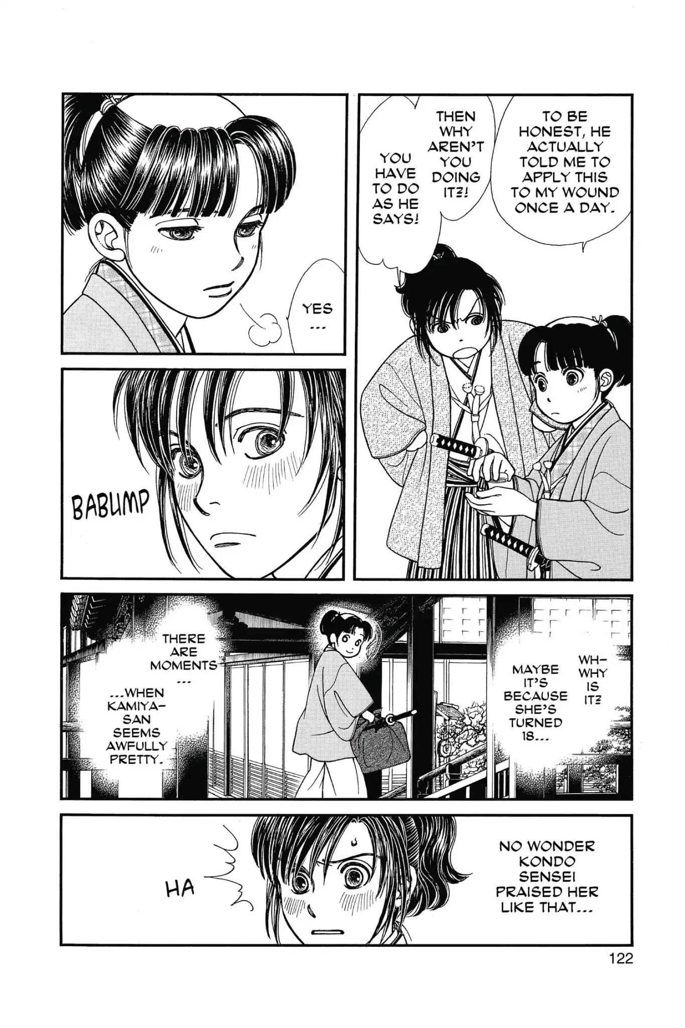 Kaze Hikaru Chapter 23.0 page 124 - Vol.23 Kaze Hikaru