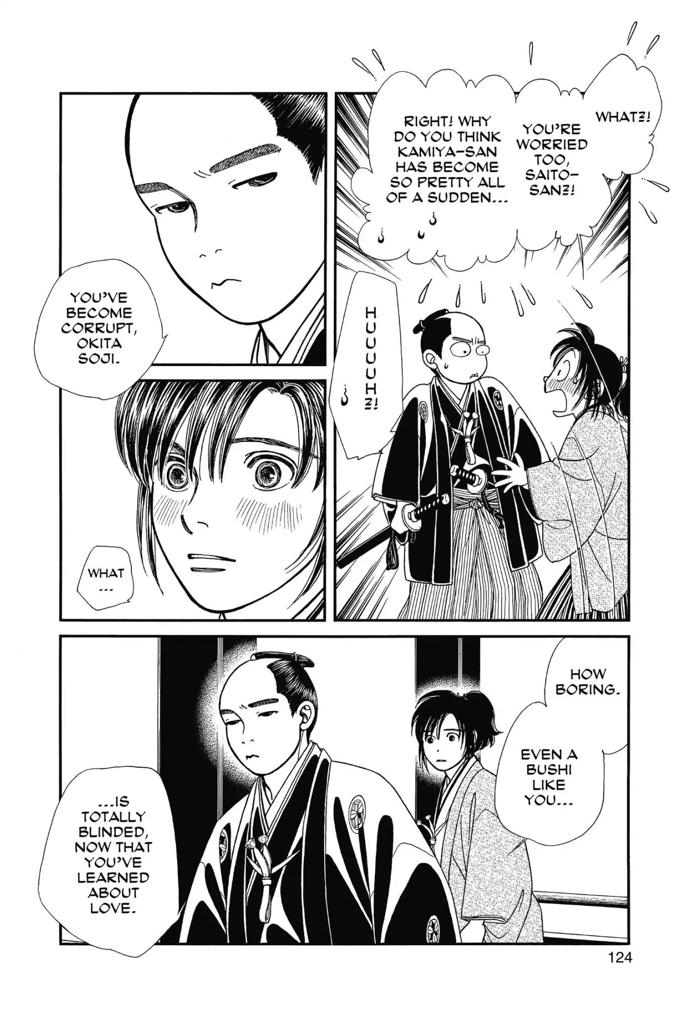 Kaze Hikaru Chapter 23.0 page 126 - Vol.23 Kaze Hikaru