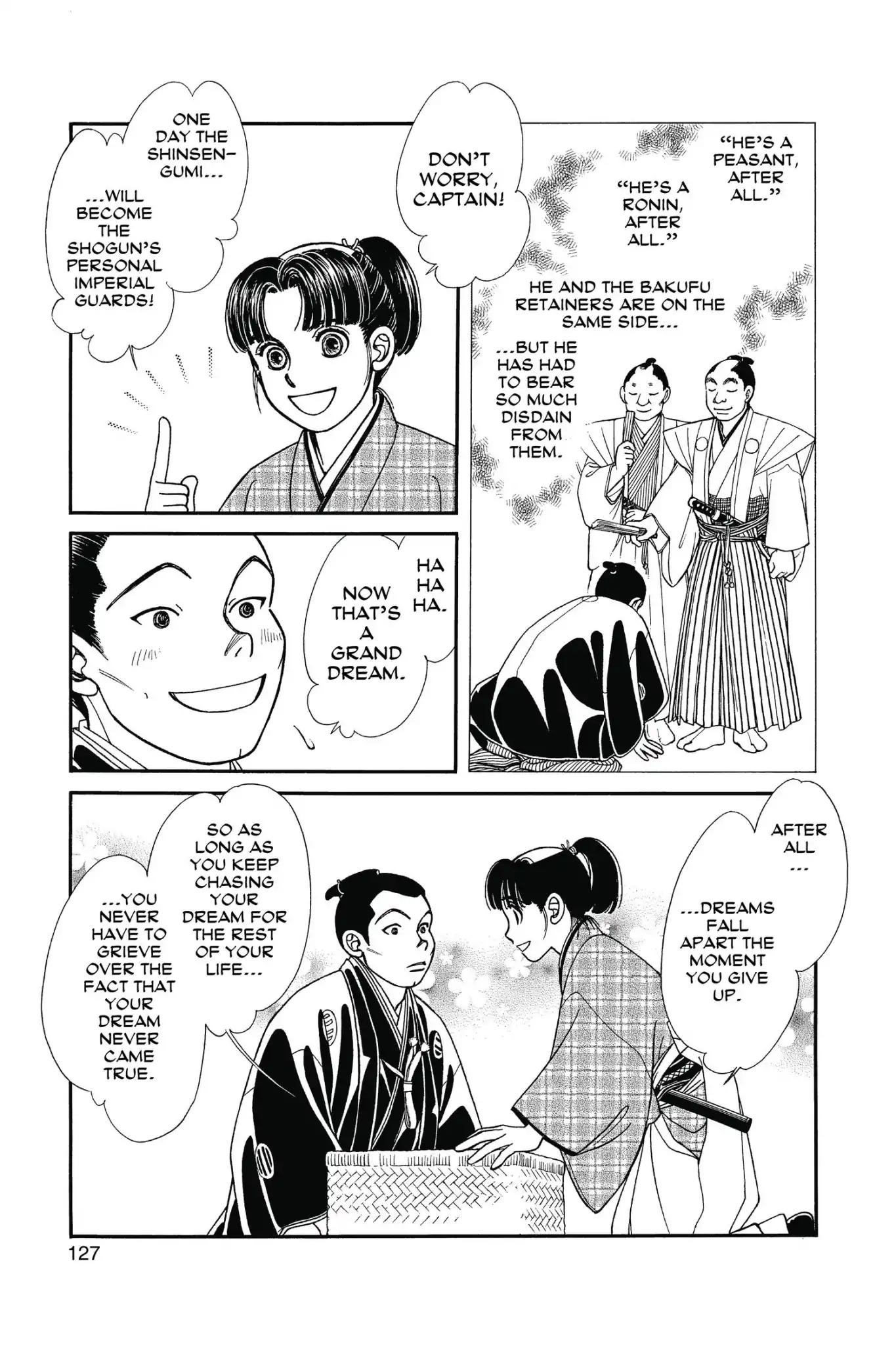 Kaze Hikaru Chapter 23.0 page 129 - Vol.23 Kaze Hikaru