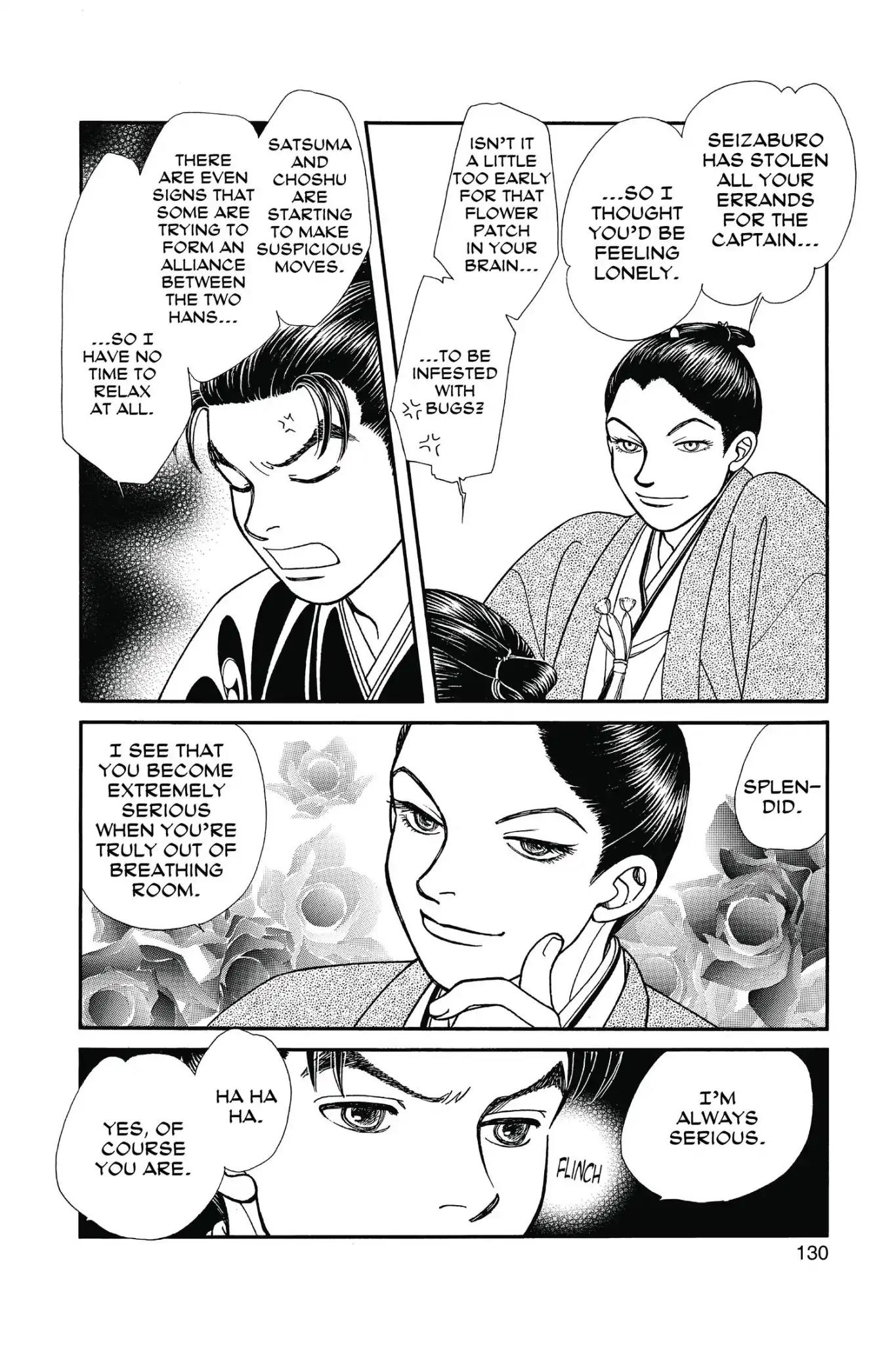 Kaze Hikaru Chapter 23.0 page 132 - Vol.23 Kaze Hikaru