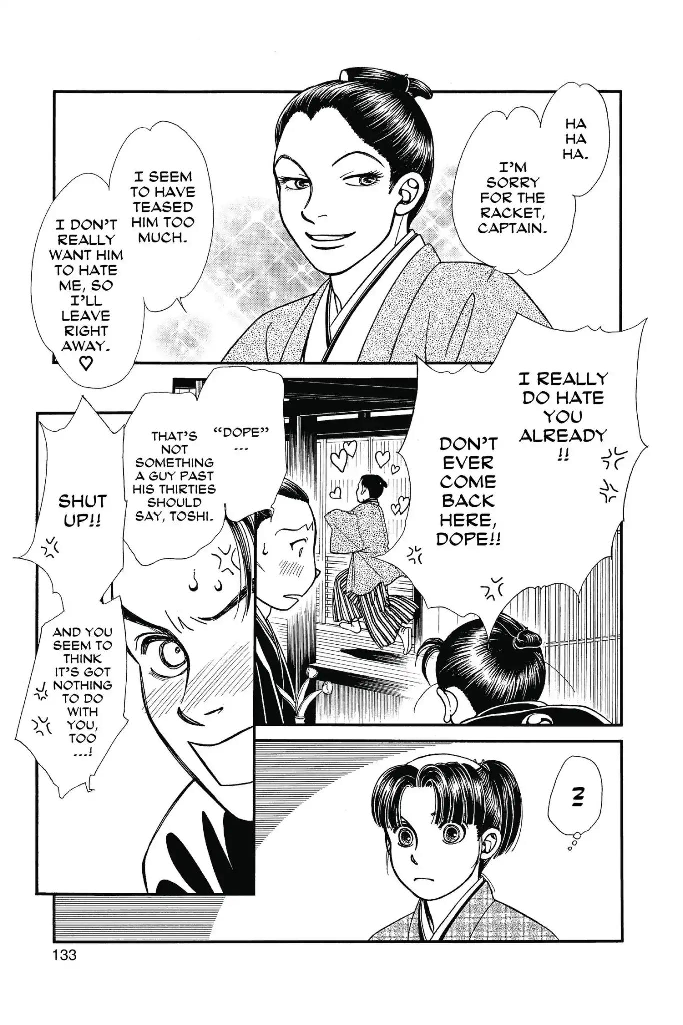 Kaze Hikaru Chapter 23.0 page 135 - Vol.23 Kaze Hikaru