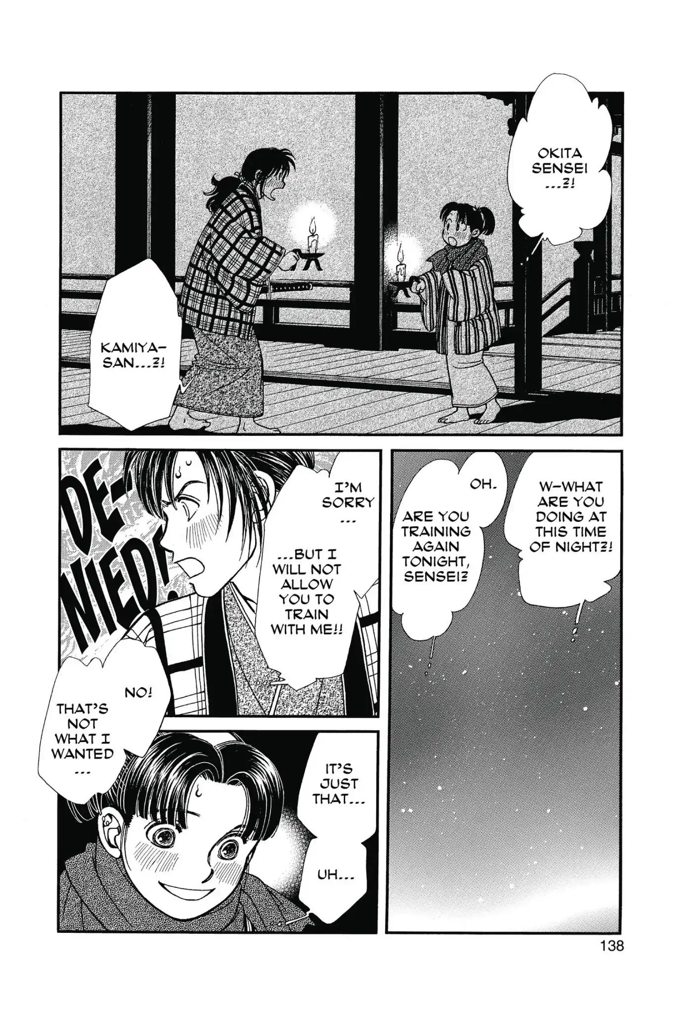 Kaze Hikaru Chapter 23.0 page 140 - Vol.23 Kaze Hikaru