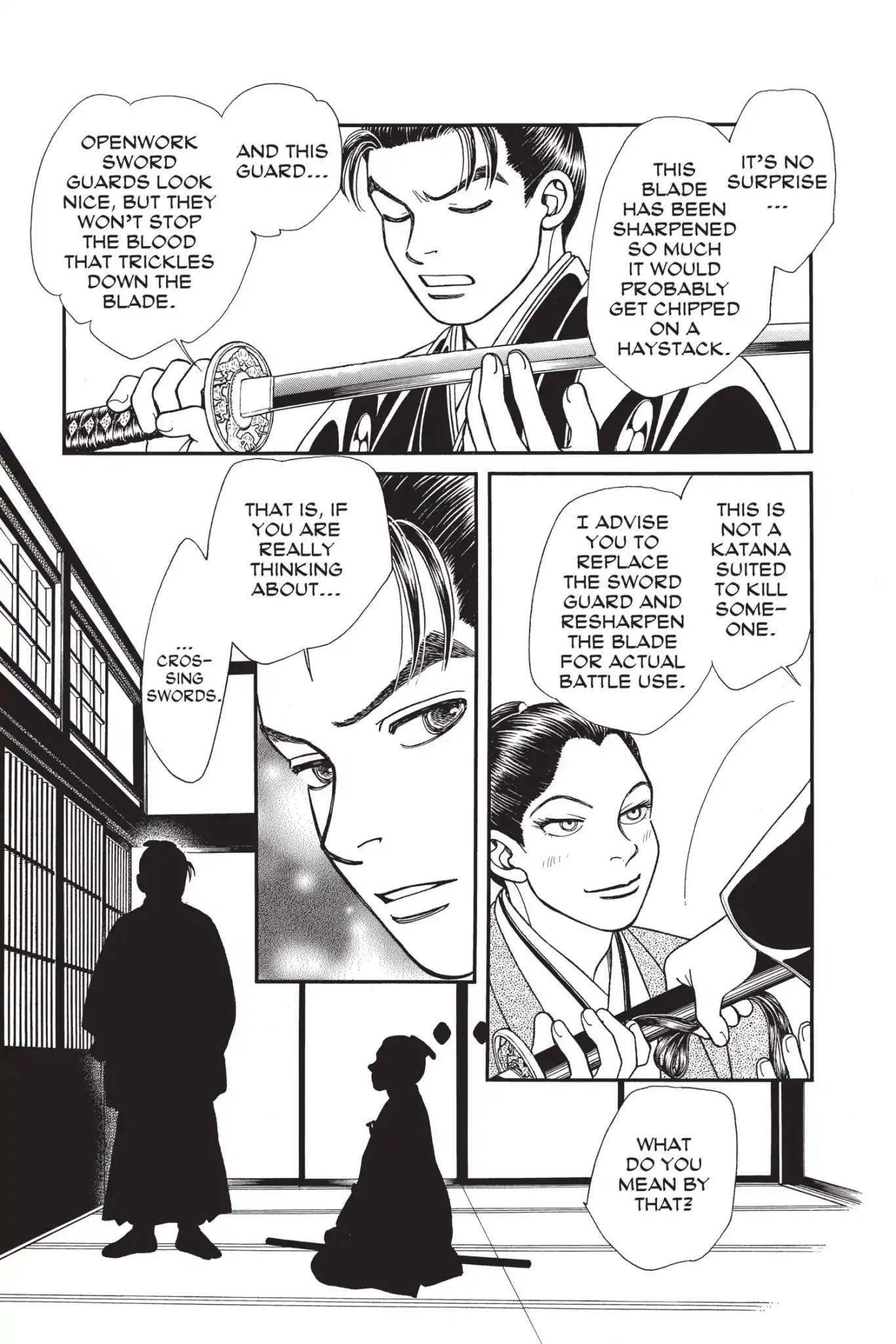 Kaze Hikaru Chapter 23.0 page 158 - Vol.23 Kaze Hikaru
