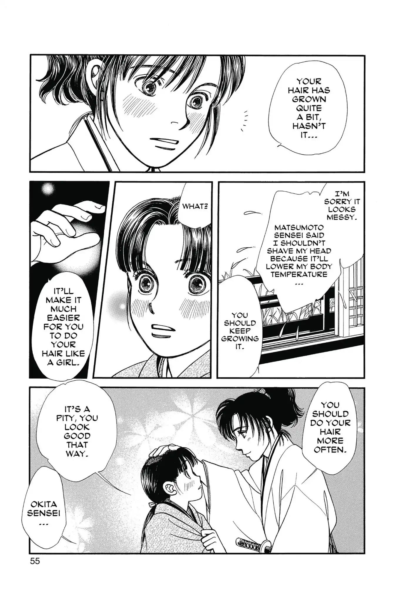 Kaze Hikaru Chapter 23.0 page 57 - Vol.23 Kaze Hikaru