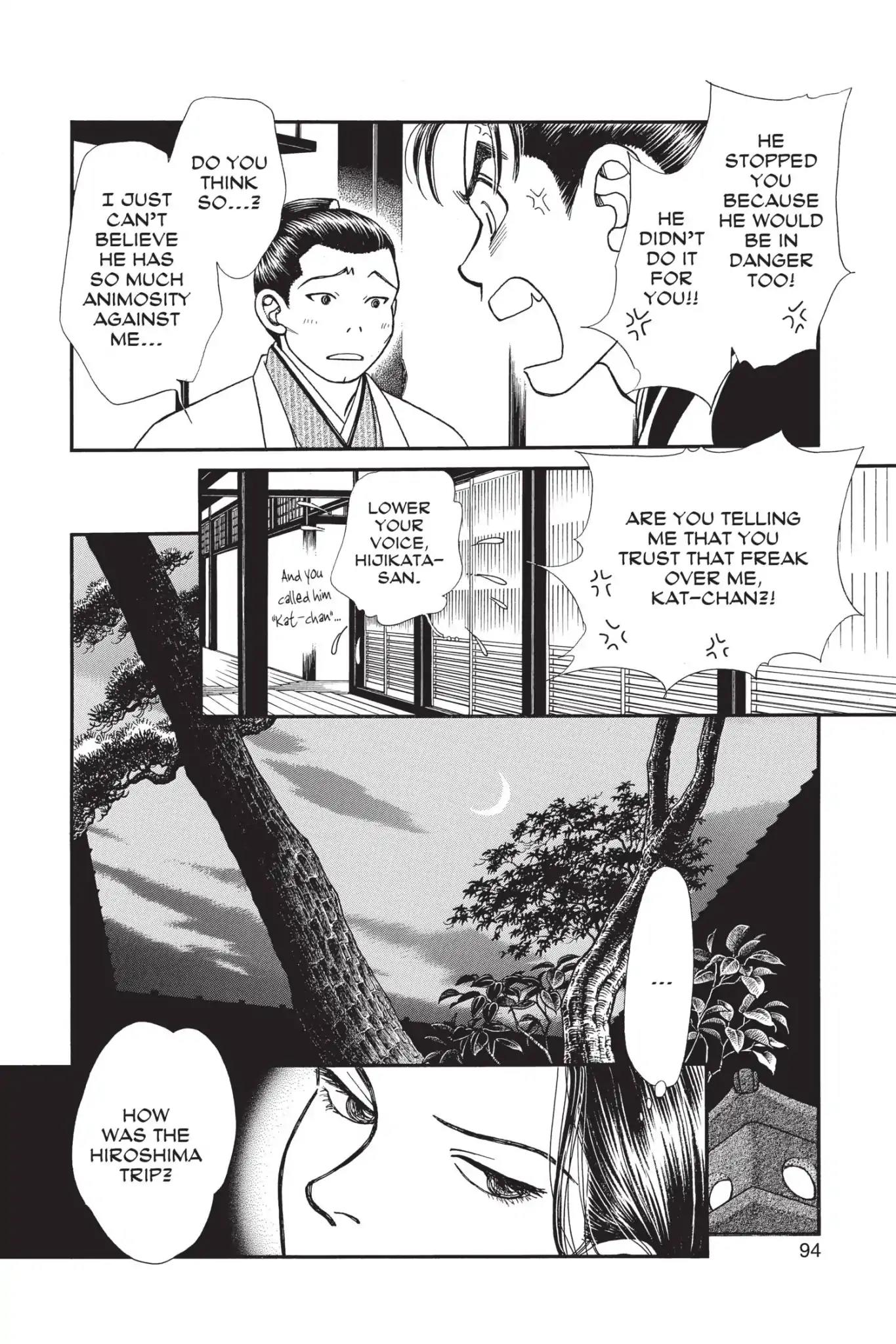 Kaze Hikaru Chapter 23.0 page 96 - Vol.23 Kaze Hikaru