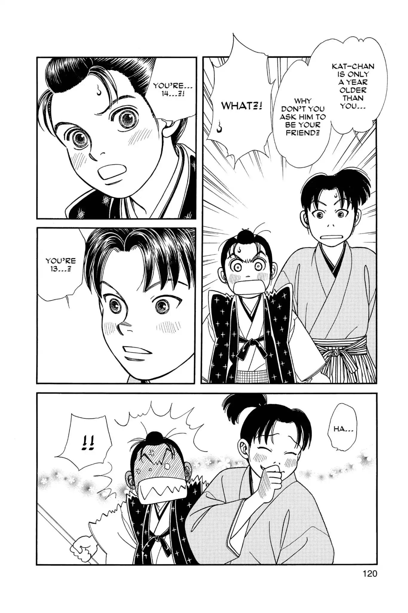 Kaze Hikaru Chapter 24.0 page 122 - Vol.24 Kaze Hikaru