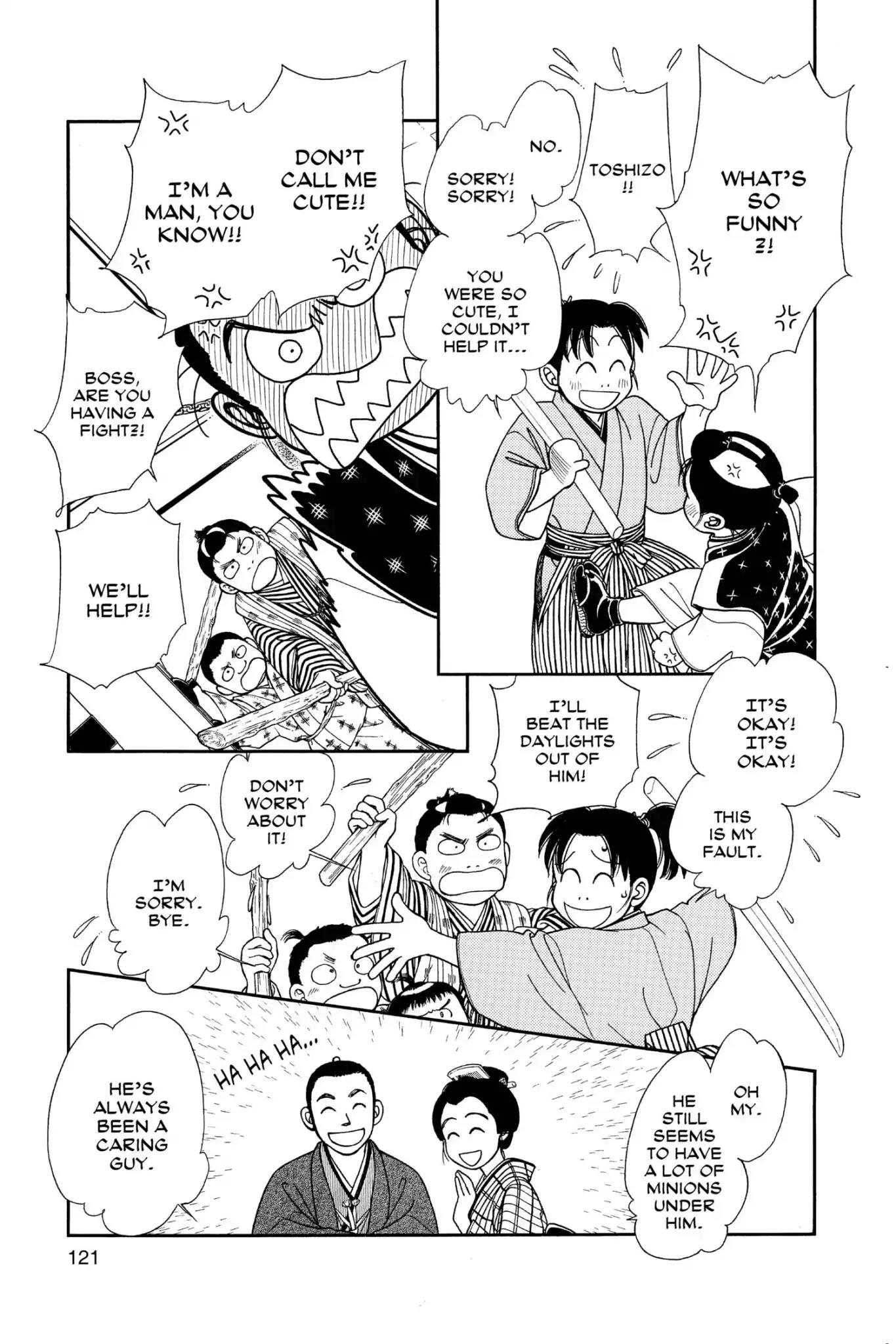 Kaze Hikaru Chapter 24.0 page 123 - Vol.24 Kaze Hikaru