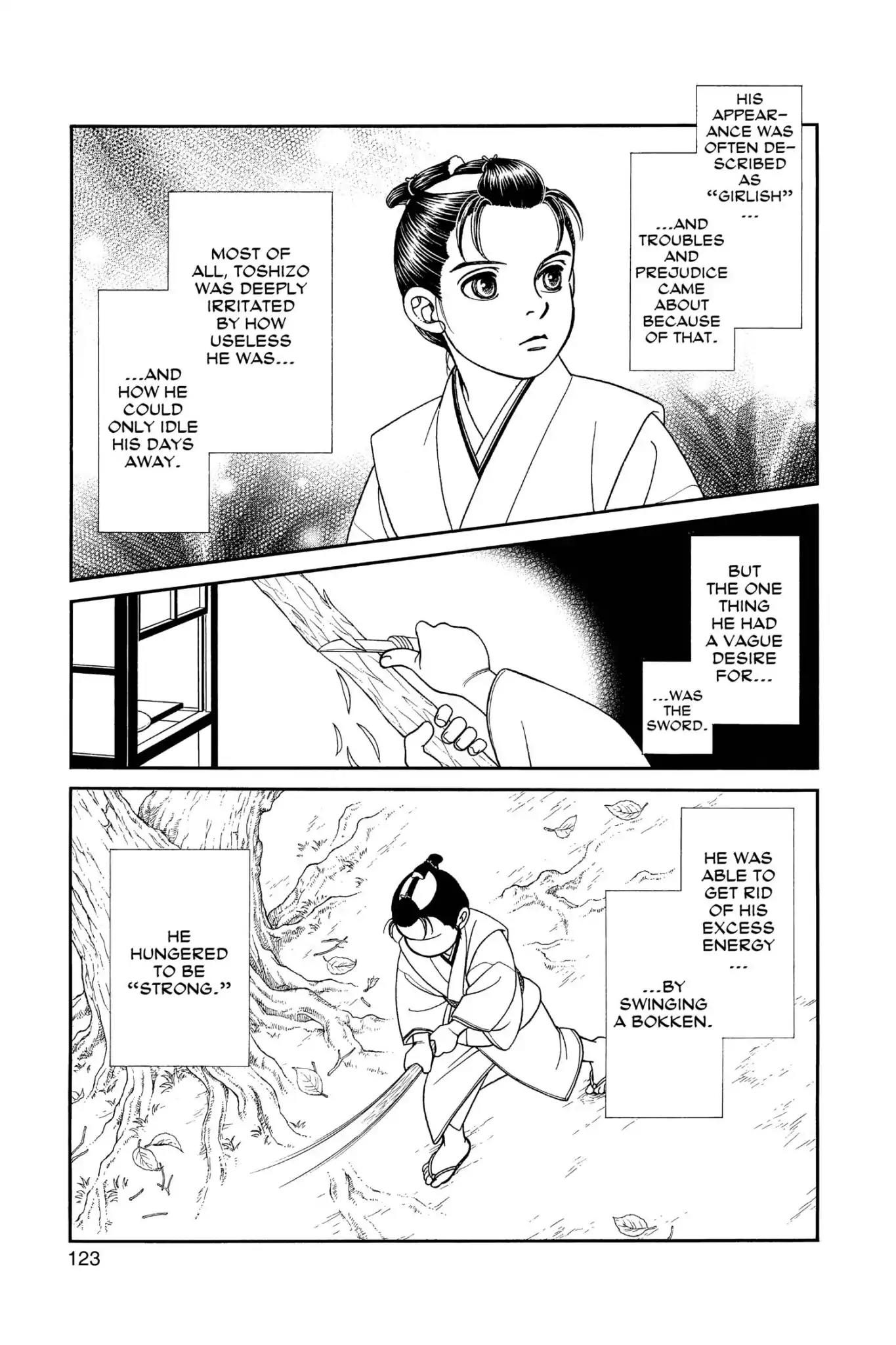 Kaze Hikaru Chapter 24.0 page 125 - Vol.24 Kaze Hikaru