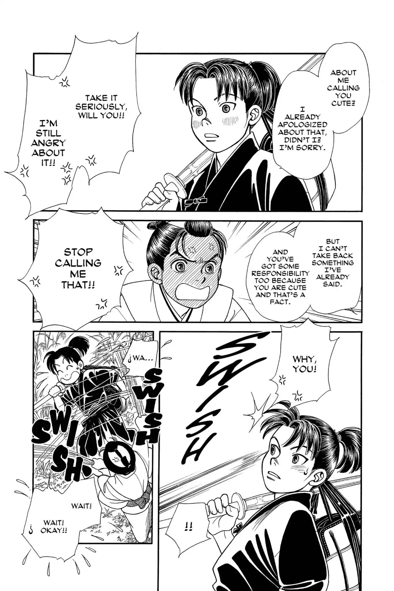 Kaze Hikaru Chapter 24.0 page 127 - Vol.24 Kaze Hikaru