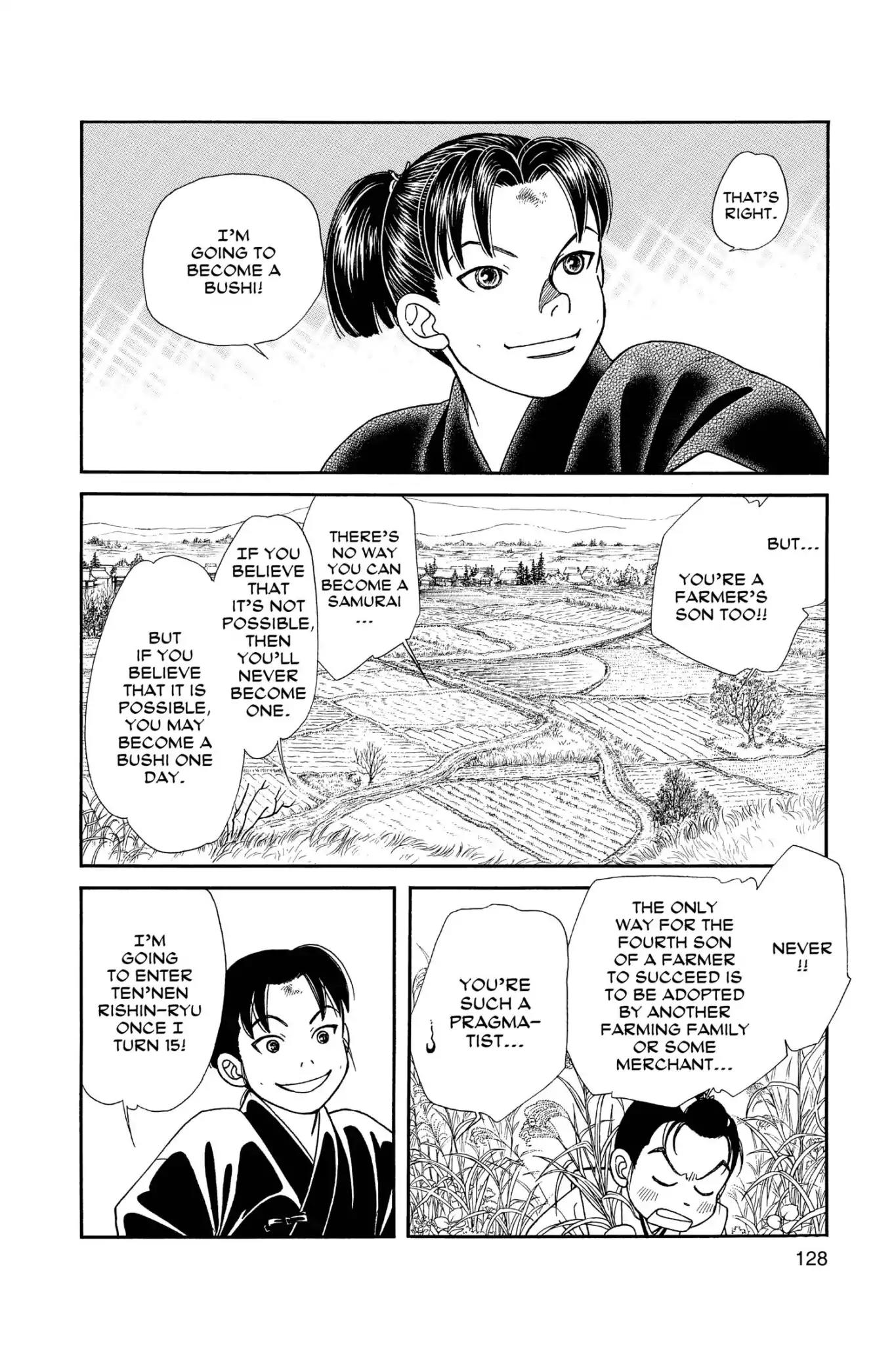 Kaze Hikaru Chapter 24.0 page 130 - Vol.24 Kaze Hikaru