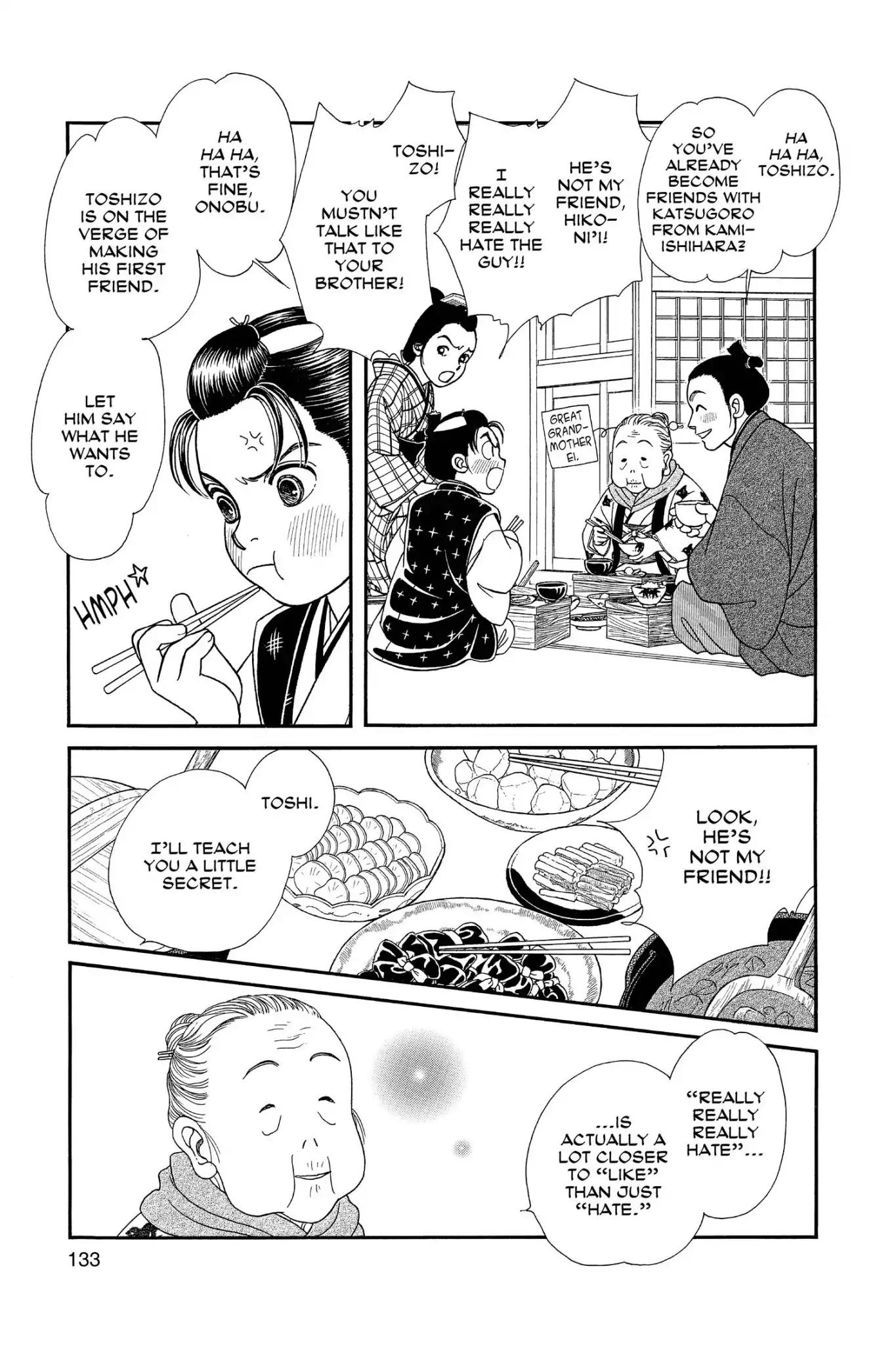 Kaze Hikaru Chapter 24.0 page 135 - Vol.24 Kaze Hikaru
