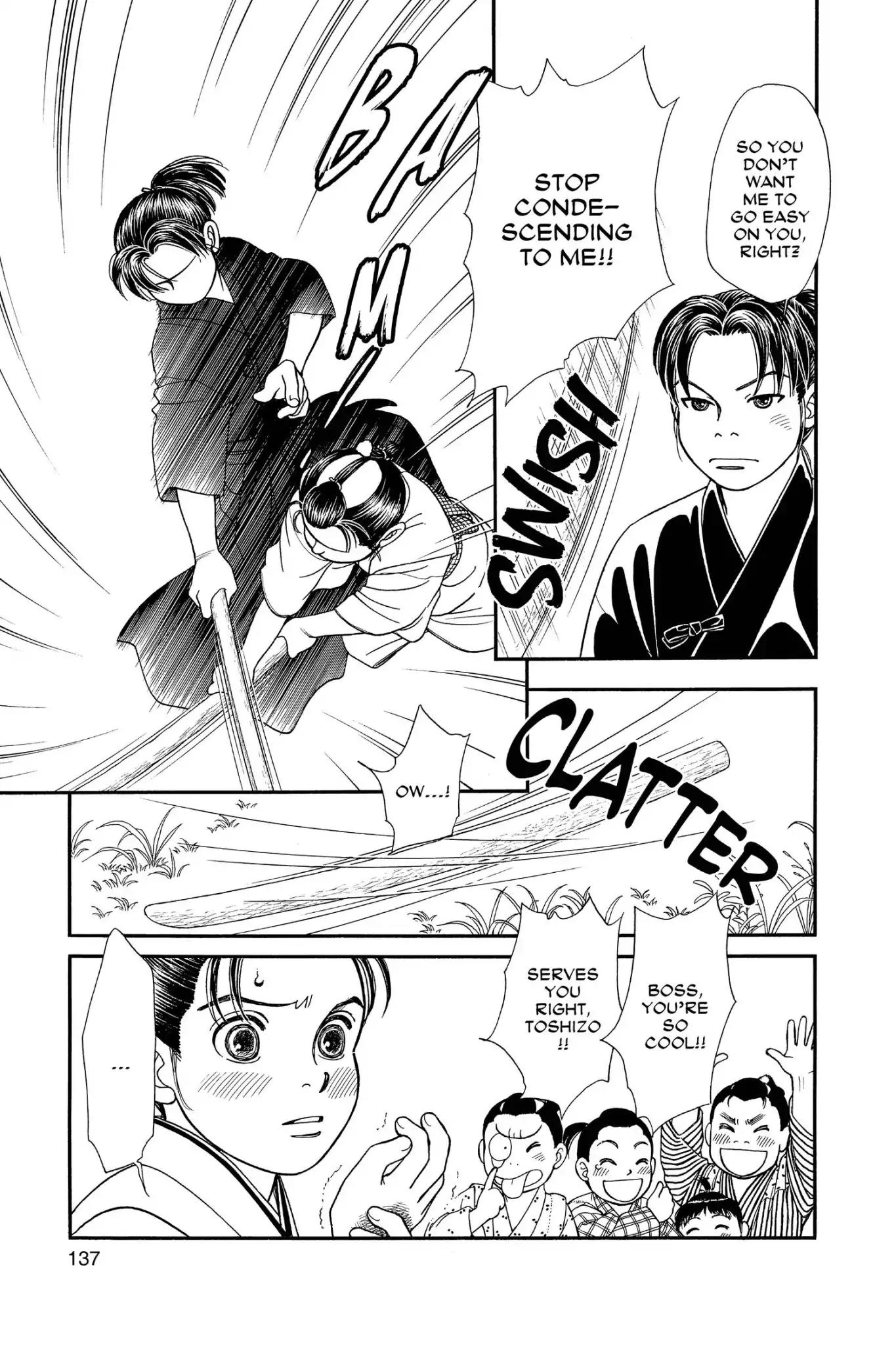 Kaze Hikaru Chapter 24.0 page 139 - Vol.24 Kaze Hikaru