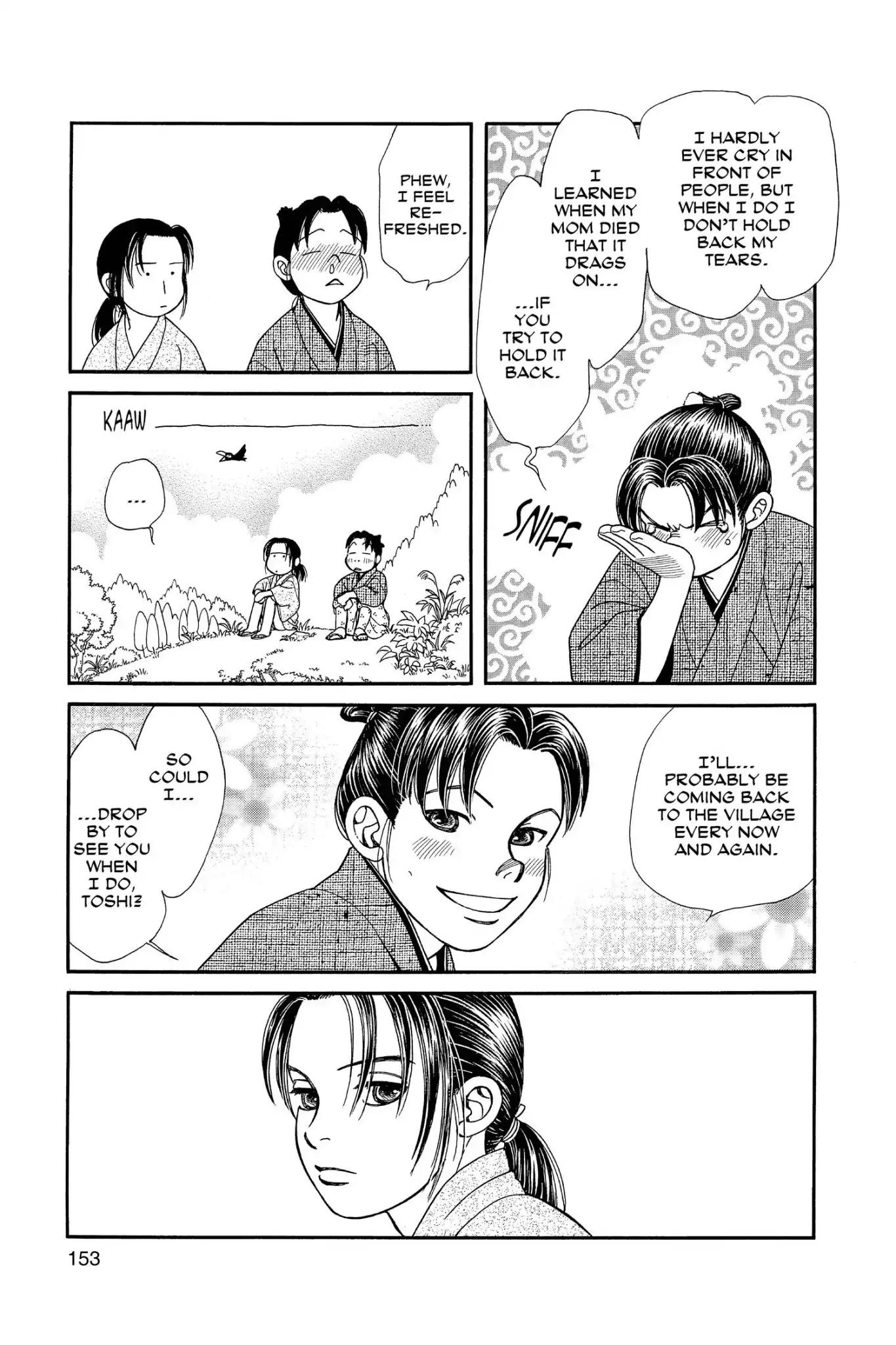Kaze Hikaru Chapter 24.0 page 155 - Vol.24 Kaze Hikaru