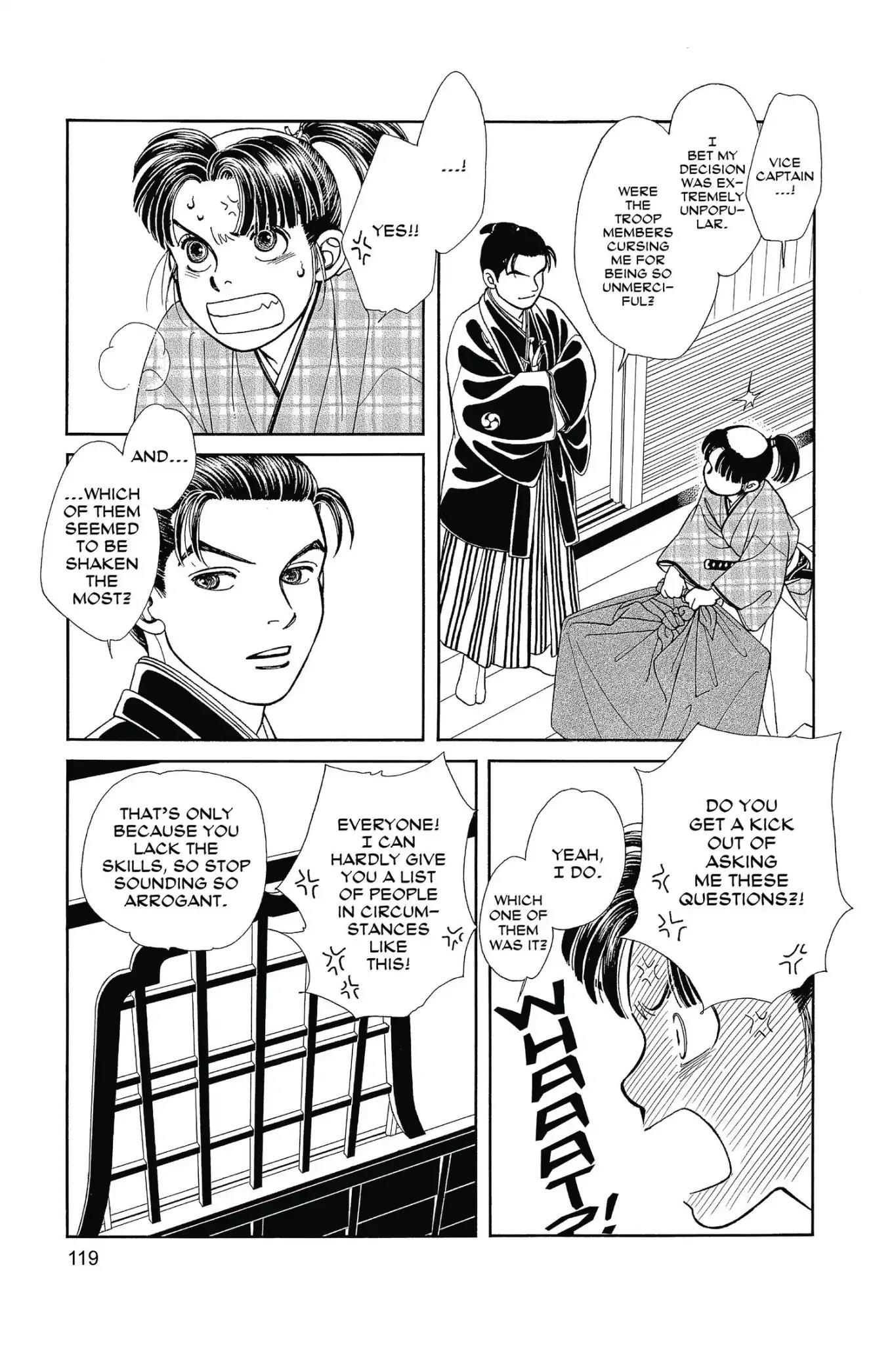 Kaze Hikaru Chapter 25.0 page 121 - Vol.25 Kaze Hikaru