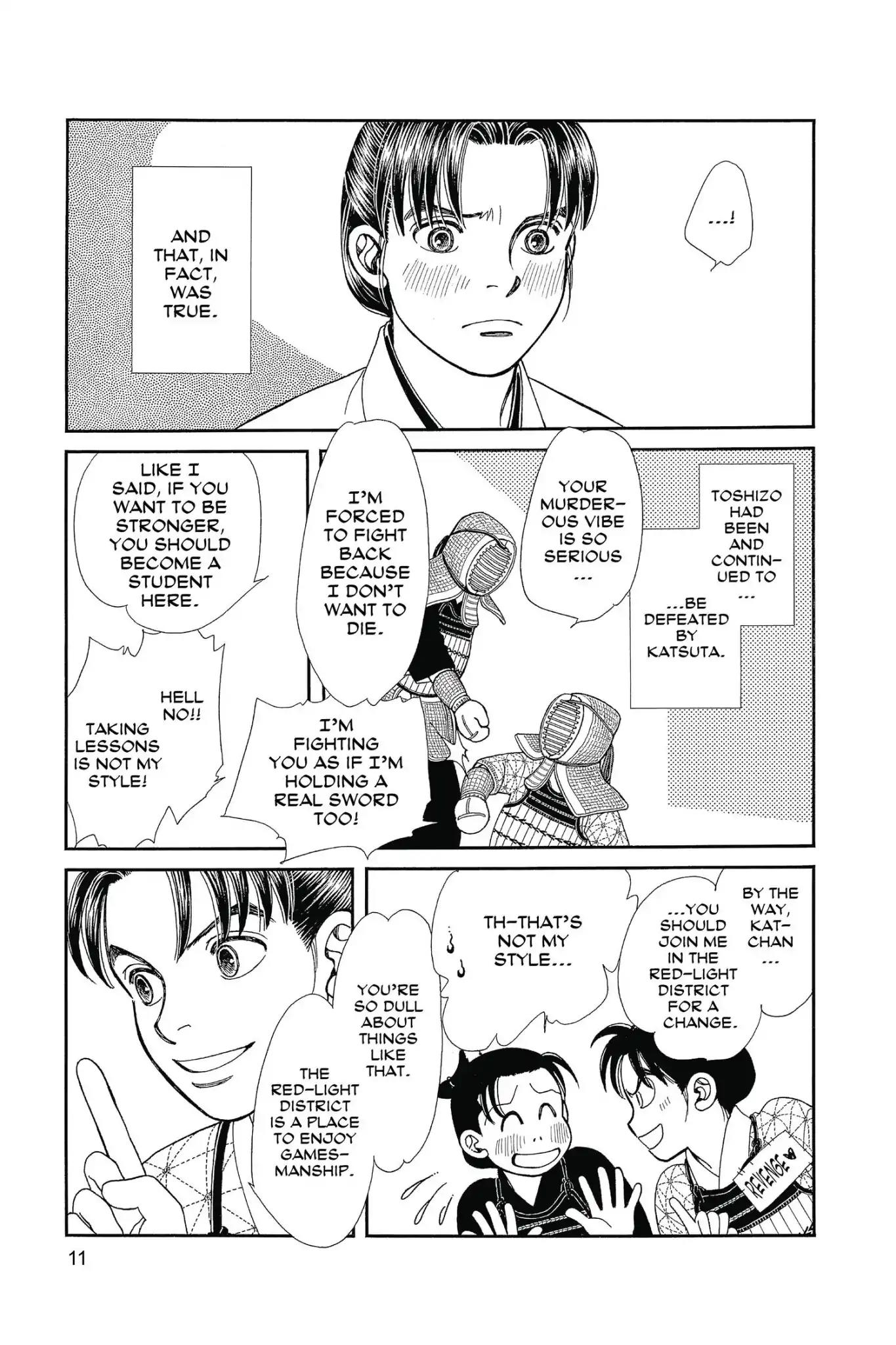 Kaze Hikaru Chapter 25.0 page 13 - Vol.25 Kaze Hikaru