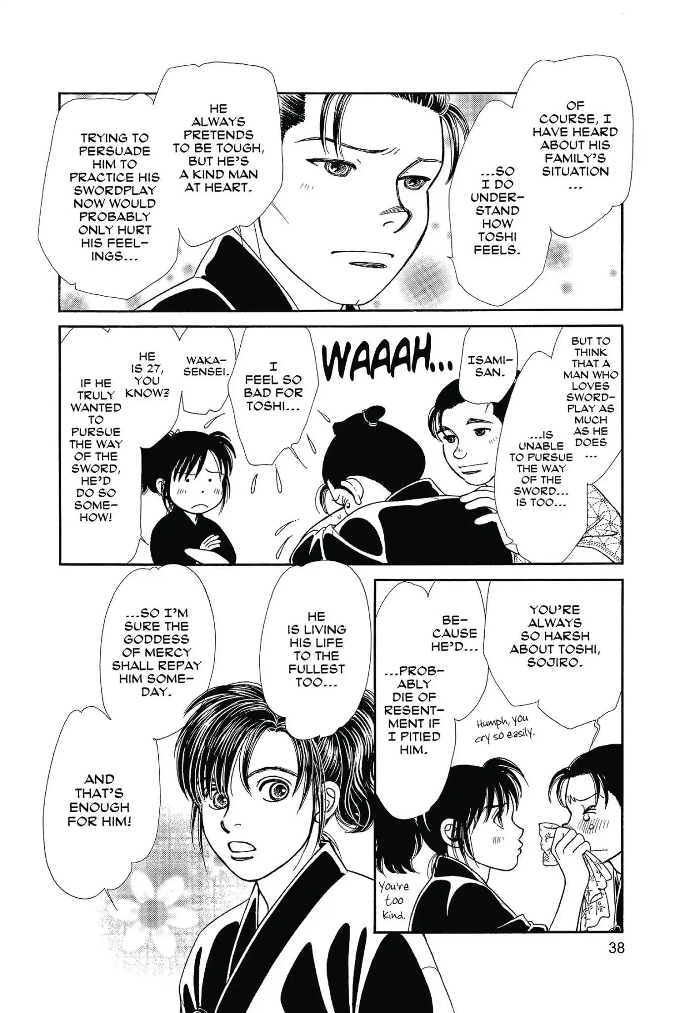 Kaze Hikaru Chapter 25.0 page 40 - Vol.25 Kaze Hikaru