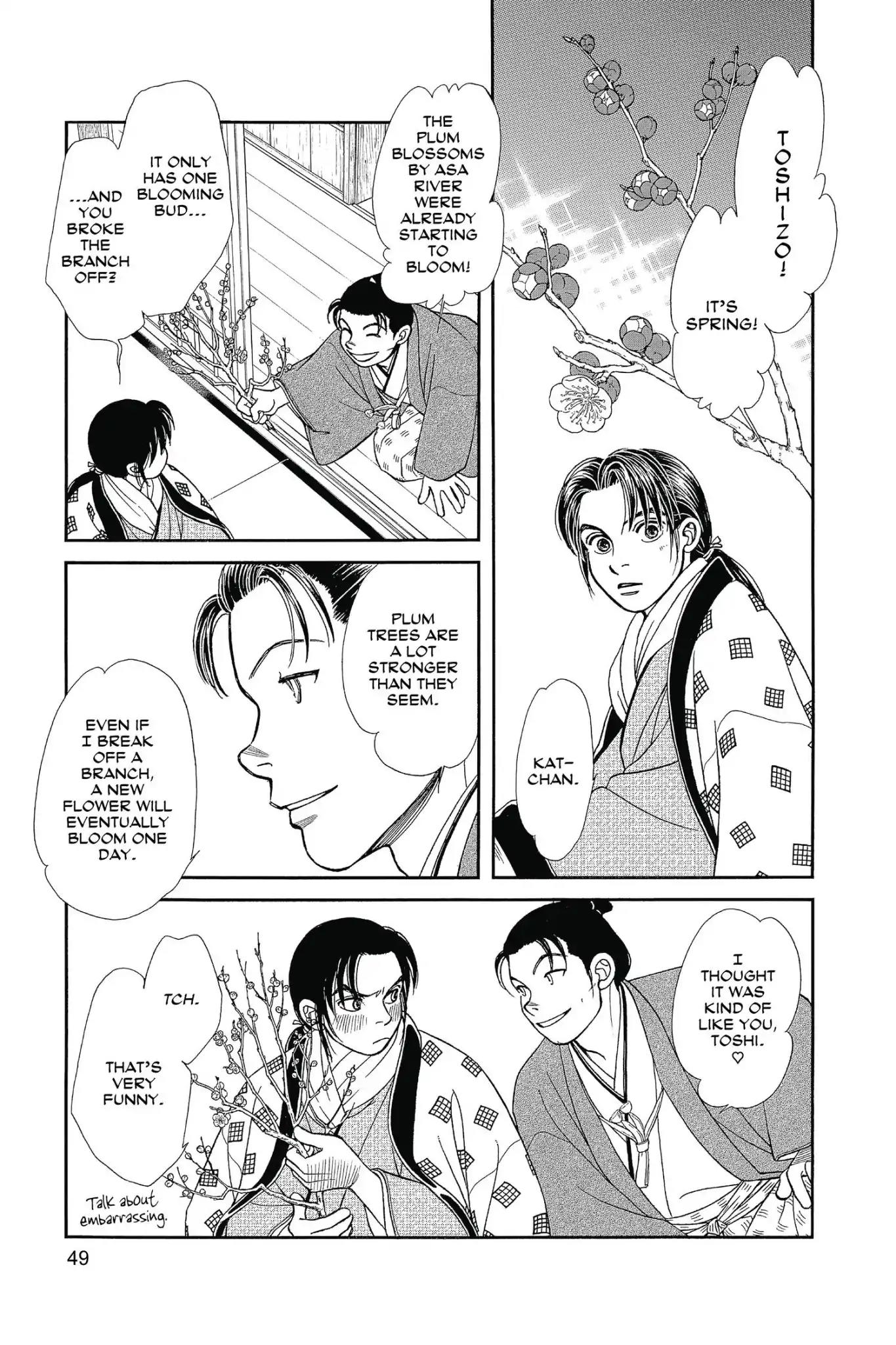 Kaze Hikaru Chapter 25.0 page 51 - Vol.25 Kaze Hikaru