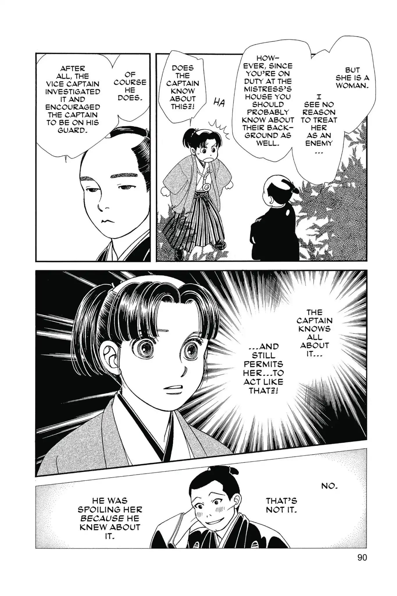 Kaze Hikaru Chapter 26.0 page 92 - Vol.26 Kaze Hikaru