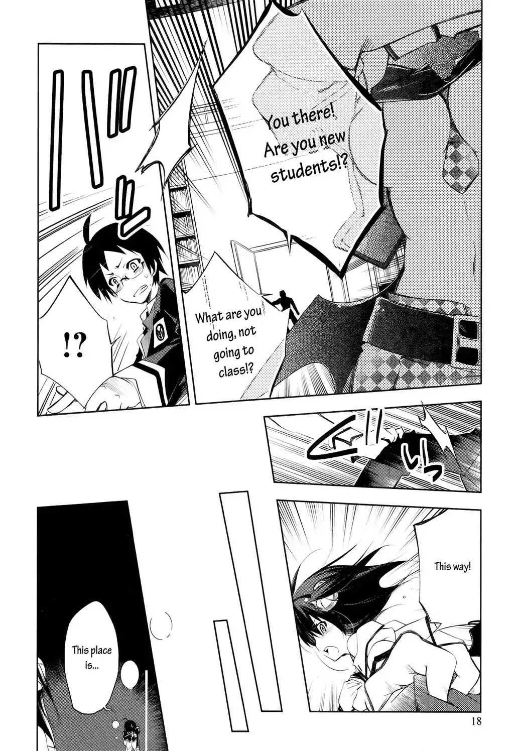 Kebukurohatsu, Zensekai Yuki! Chapter 1 page 18 - Chapter 1 : School Entrance Ceremony