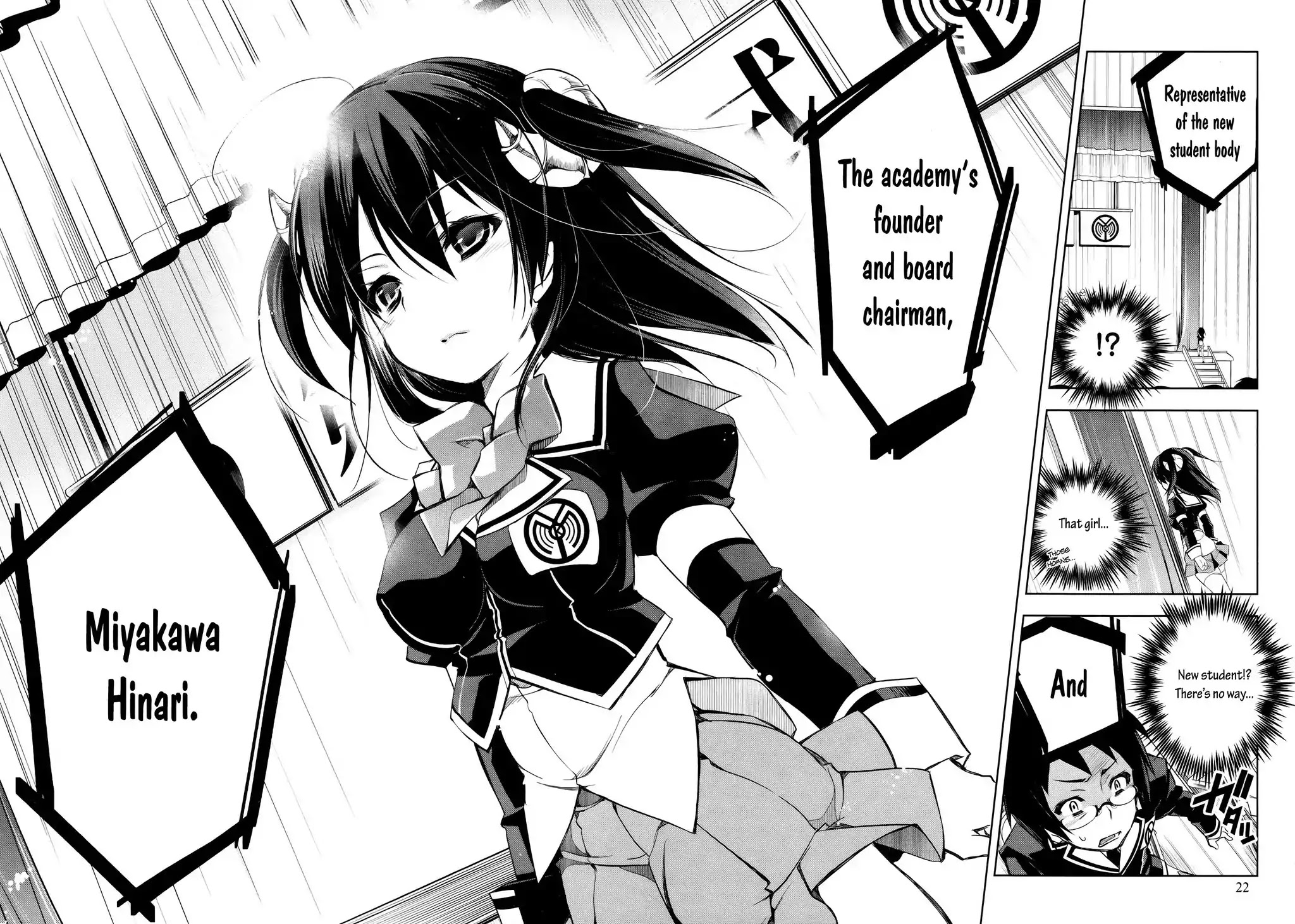 Kebukurohatsu, Zensekai Yuki! Chapter 1 page 22 - Chapter 1 : School Entrance Ceremony