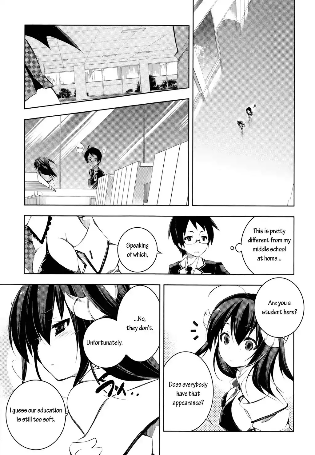 Kebukurohatsu, Zensekai Yuki! Chapter 1 page 7 - Chapter 1 : School Entrance Ceremony