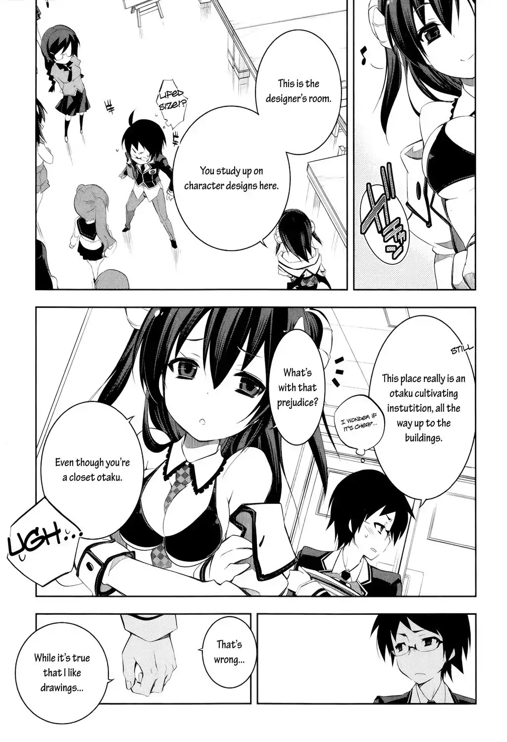 Kebukurohatsu, Zensekai Yuki! Chapter 1 page 9 - Chapter 1 : School Entrance Ceremony