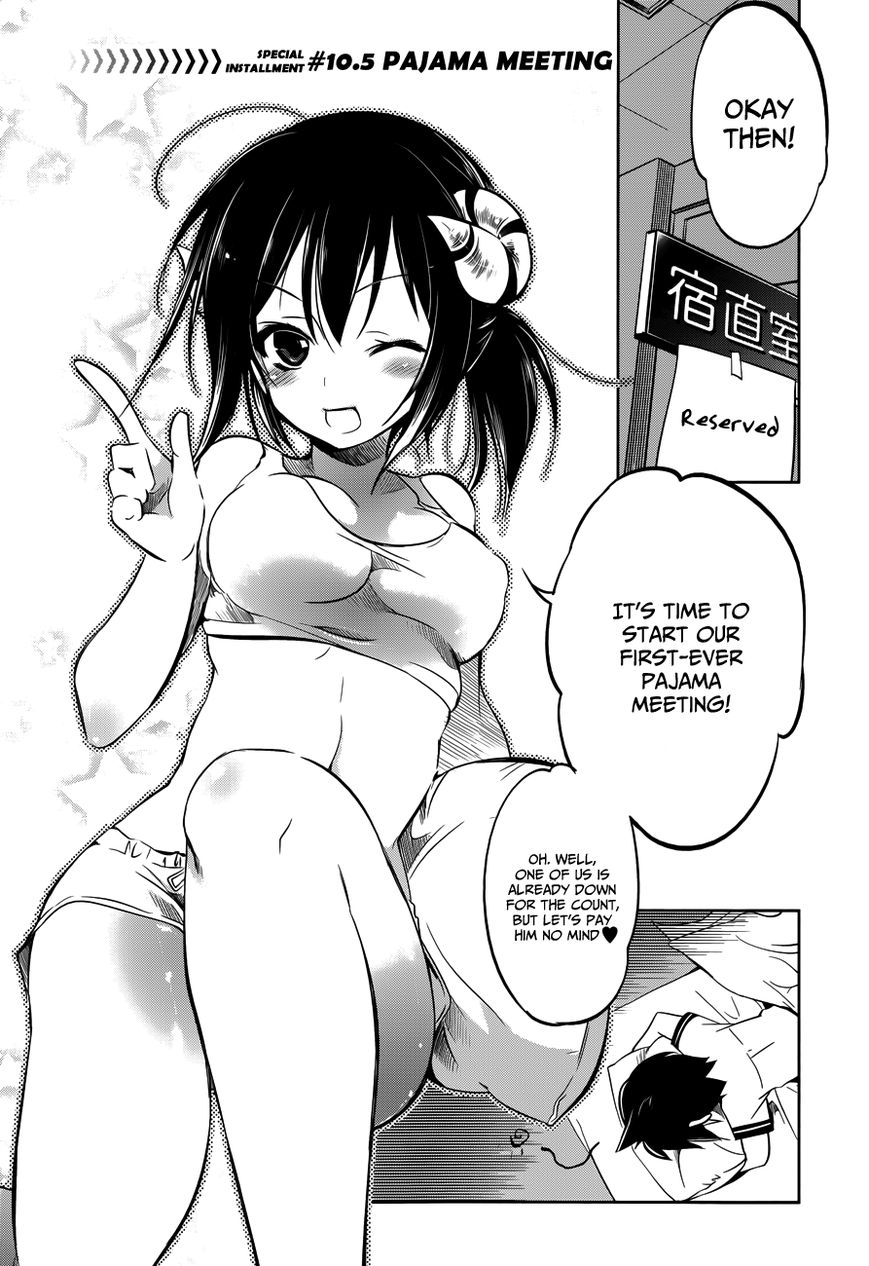 Kebukurohatsu, Zensekai Yuki! Chapter 10.5 page 2 - Chapter 10.5 : Pajama Meeting