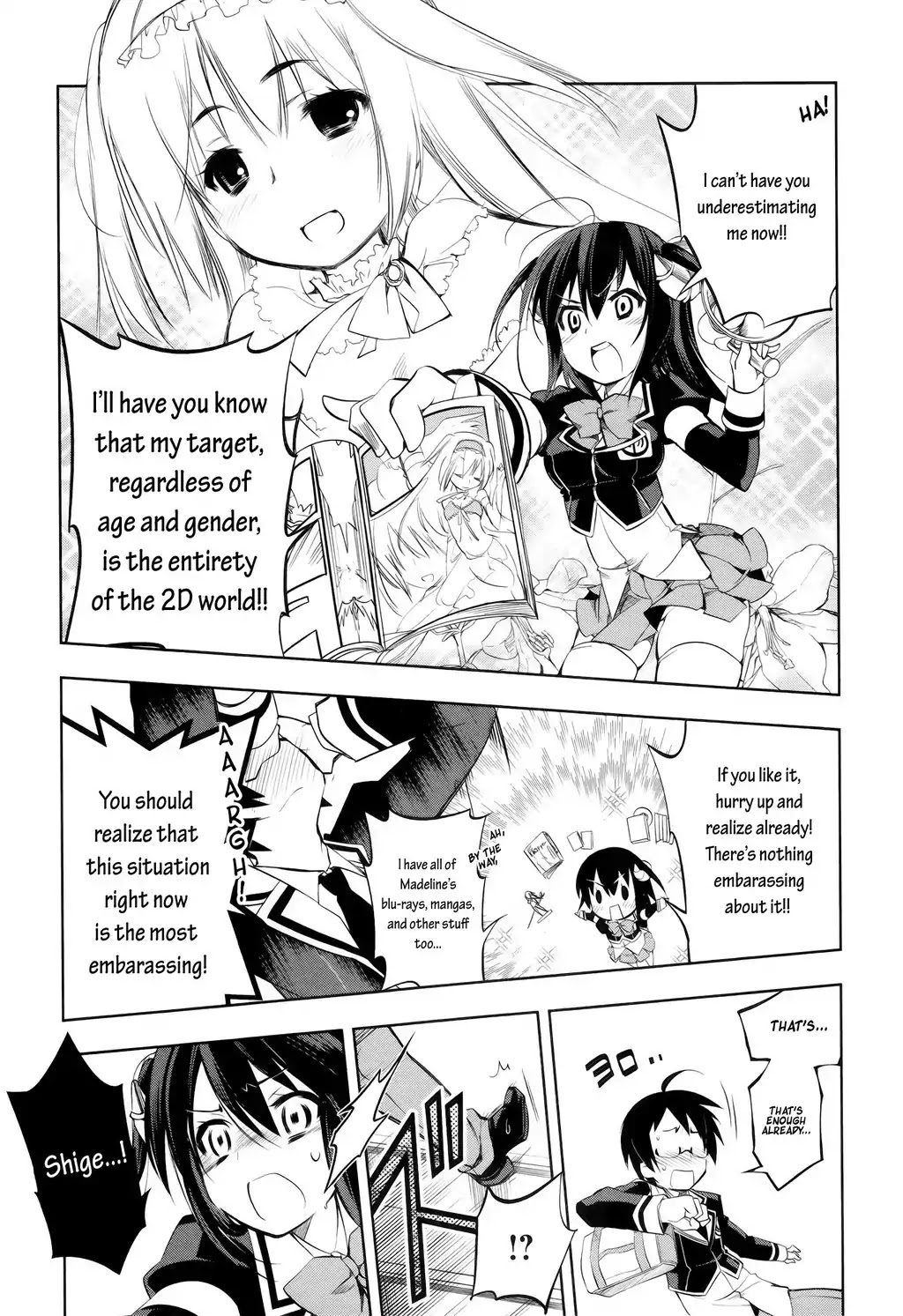 Kebukurohatsu, Zensekai Yuki! Chapter 2 page 12 - Chapter 2 : Don't Look...!