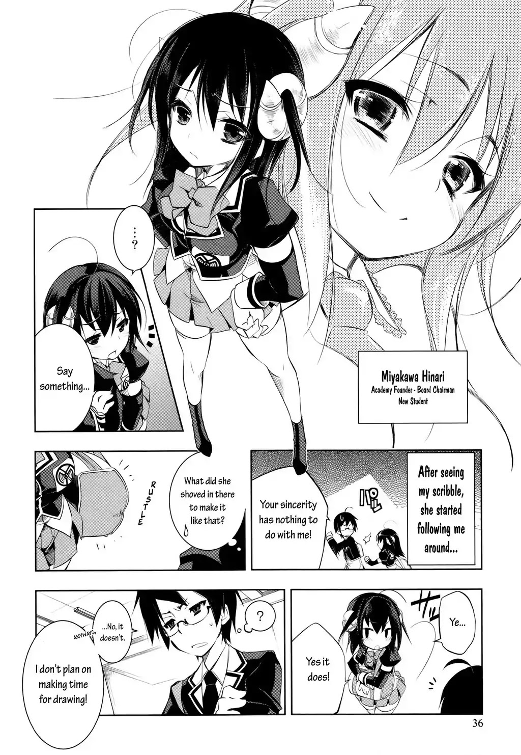 Kebukurohatsu, Zensekai Yuki! Chapter 2 page 5 - Chapter 2 : Don't Look...!
