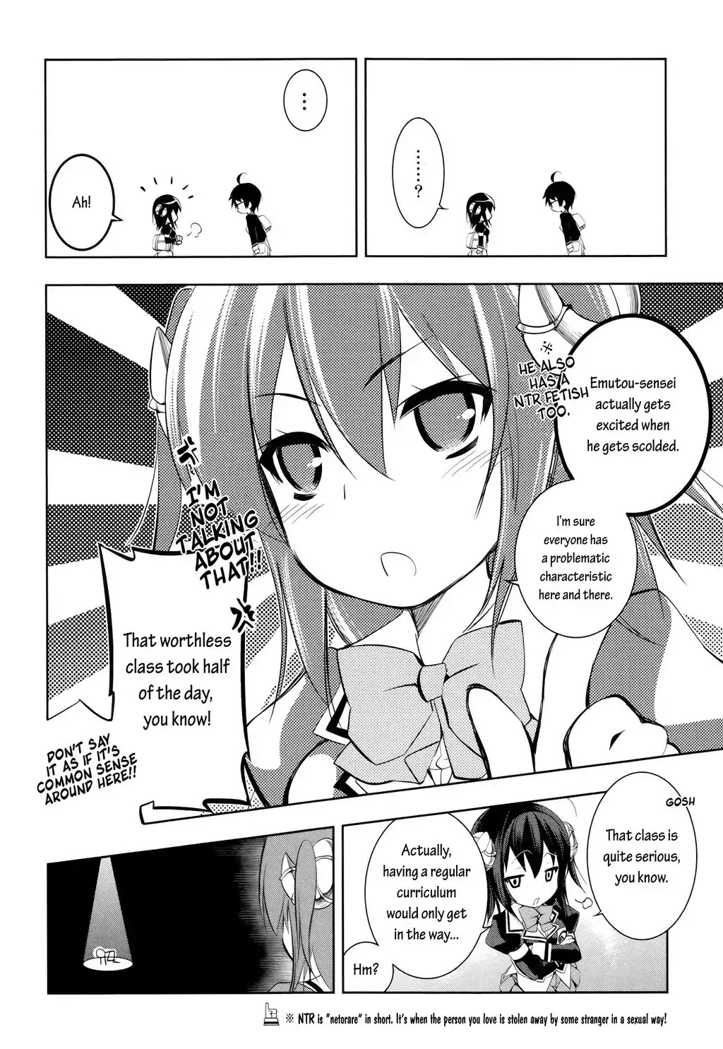Kebukurohatsu, Zensekai Yuki! Chapter 2 page 9 - Chapter 2 : Don't Look...!