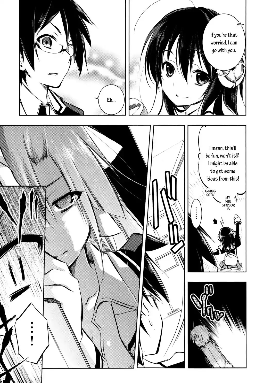 Kebukurohatsu, Zensekai Yuki! Chapter 3 page 12 - Chapter 3 : ...A Duel!?