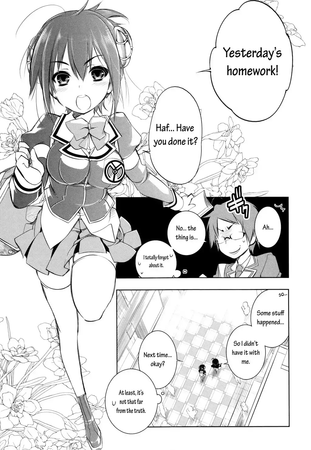 Kebukurohatsu, Zensekai Yuki! Chapter 3 page 4 - Chapter 3 : ...A Duel!?