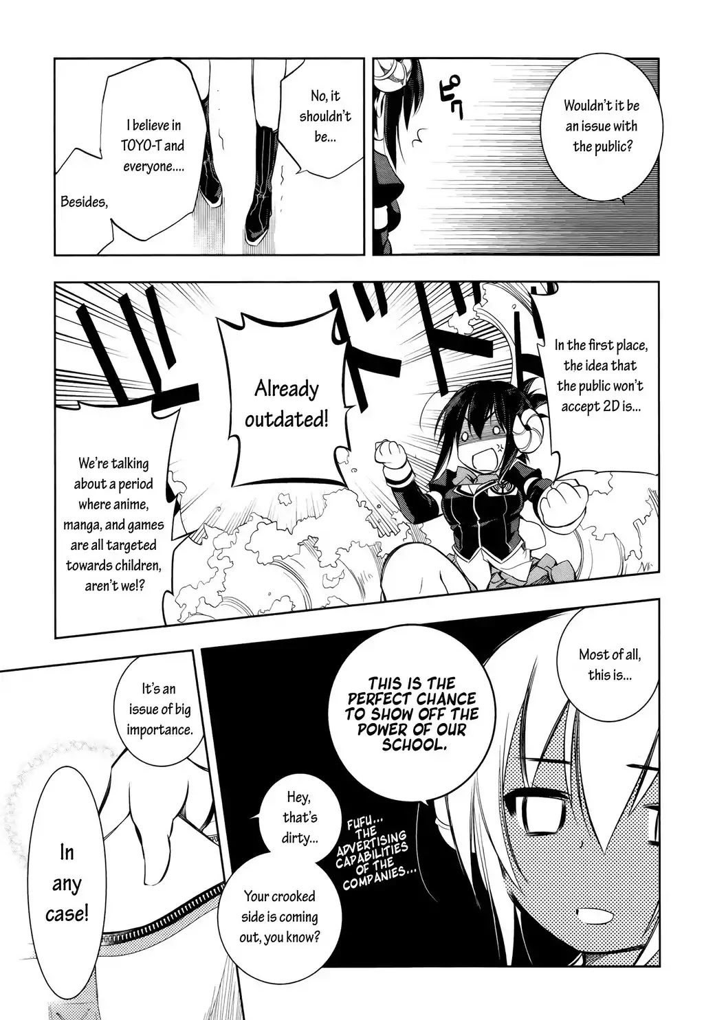 Kebukurohatsu, Zensekai Yuki! Chapter 3 page 8 - Chapter 3 : ...A Duel!?