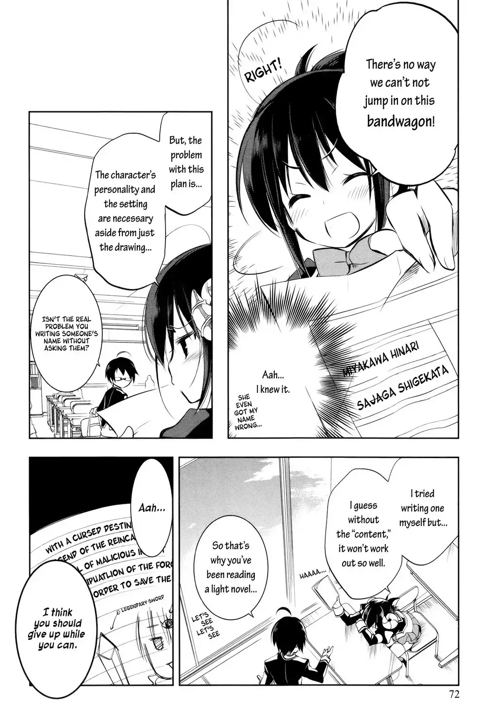 Kebukurohatsu, Zensekai Yuki! Chapter 3 page 9 - Chapter 3 : ...A Duel!?
