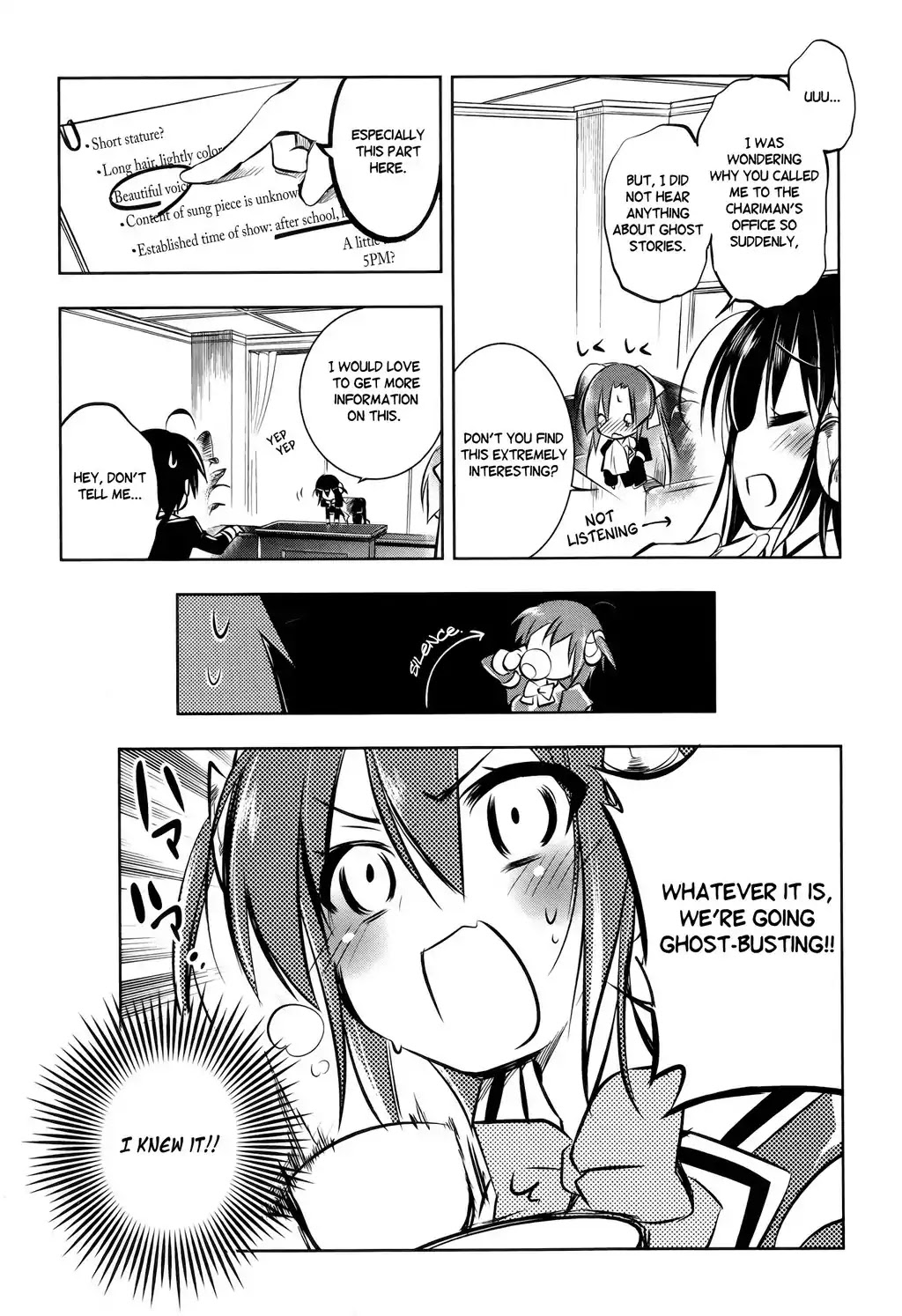 Kebukurohatsu, Zensekai Yuki! Chapter 4 page 12 - Chapter 4 : Ghost Busting Strategy!