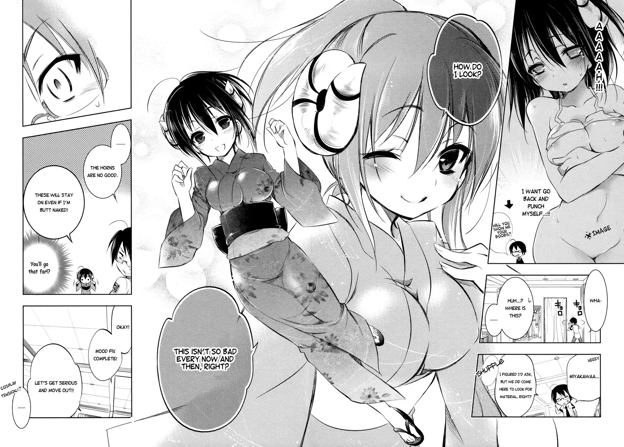 Kebukurohatsu, Zensekai Yuki! Chapter 5 page 12 - Chapter 5 : Hinari and the Melancholic Rain