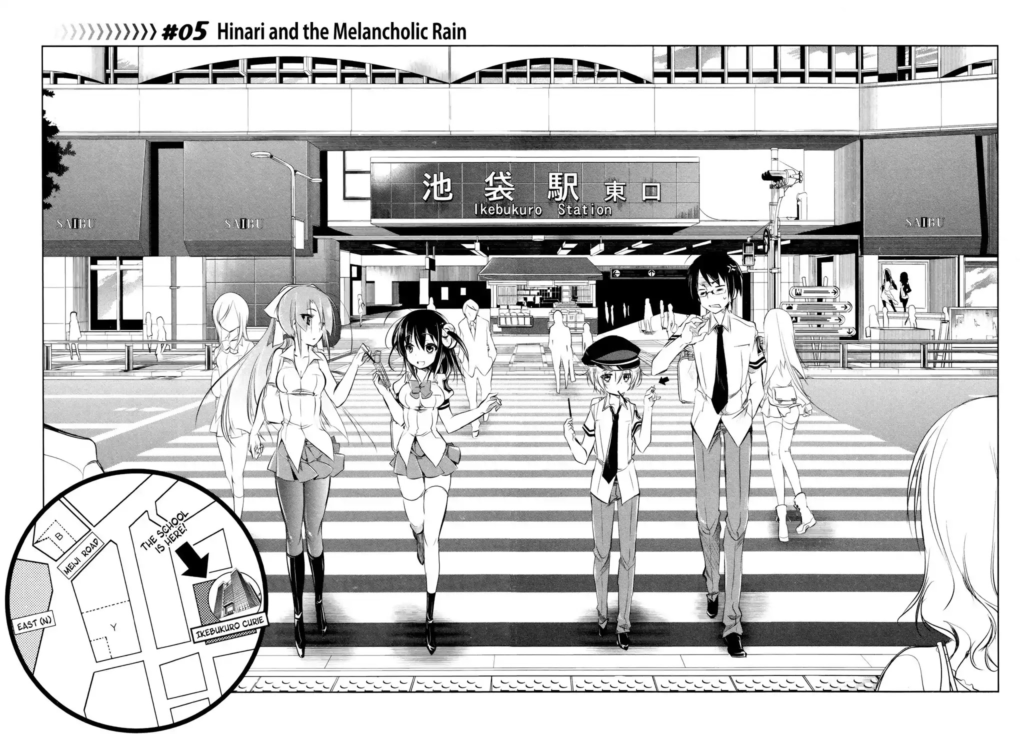 Kebukurohatsu, Zensekai Yuki! Chapter 5 page 2 - Chapter 5 : Hinari and the Melancholic Rain