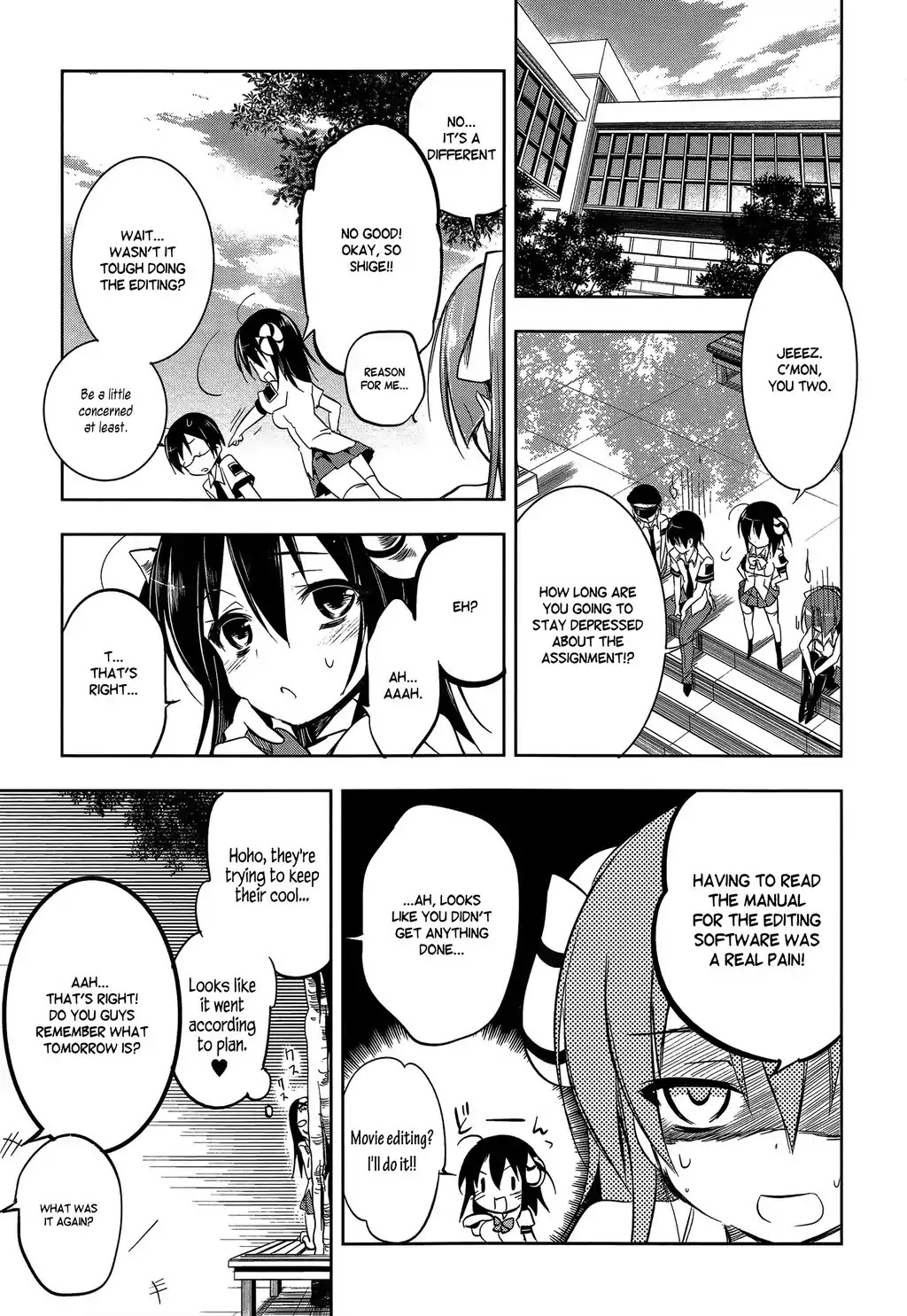 Kebukurohatsu, Zensekai Yuki! Chapter 6 page 11 - Chapter 6 : High School Spy, Infiltration!