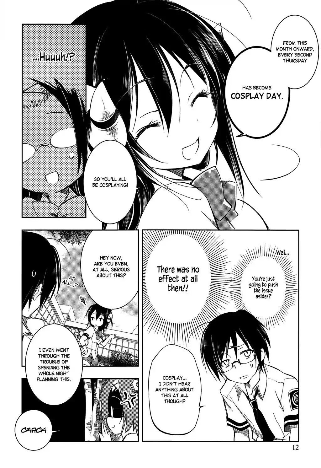 Kebukurohatsu, Zensekai Yuki! Chapter 6 page 12 - Chapter 6 : High School Spy, Infiltration!
