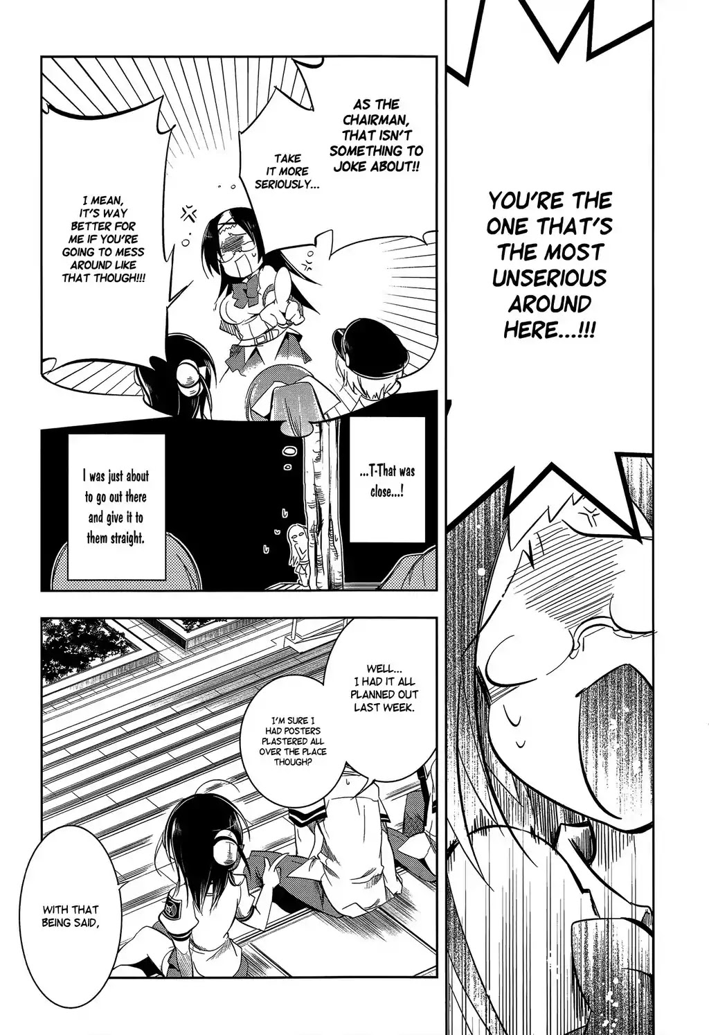 Kebukurohatsu, Zensekai Yuki! Chapter 6 page 13 - Chapter 6 : High School Spy, Infiltration!