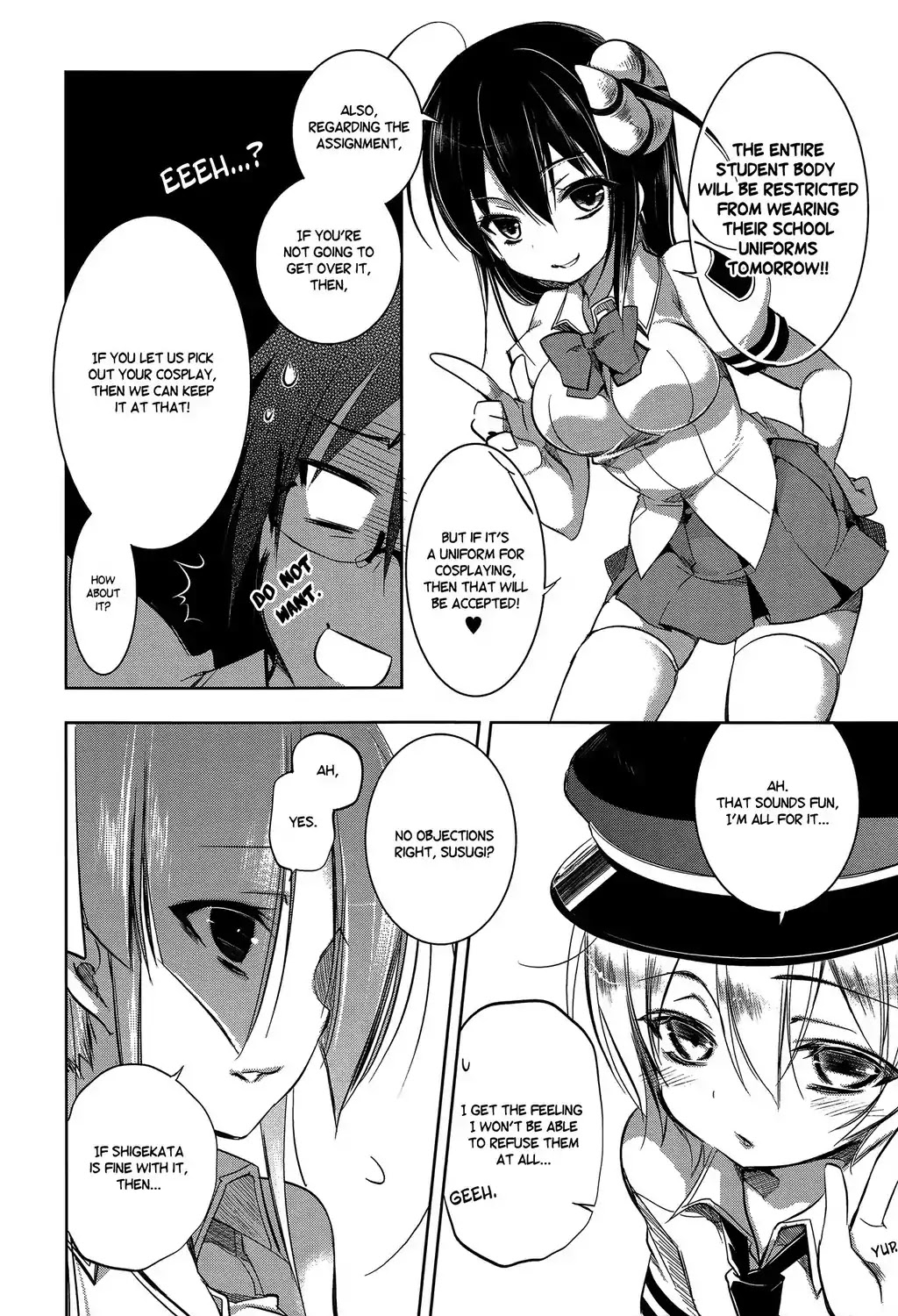 Kebukurohatsu, Zensekai Yuki! Chapter 6 page 14 - Chapter 6 : High School Spy, Infiltration!