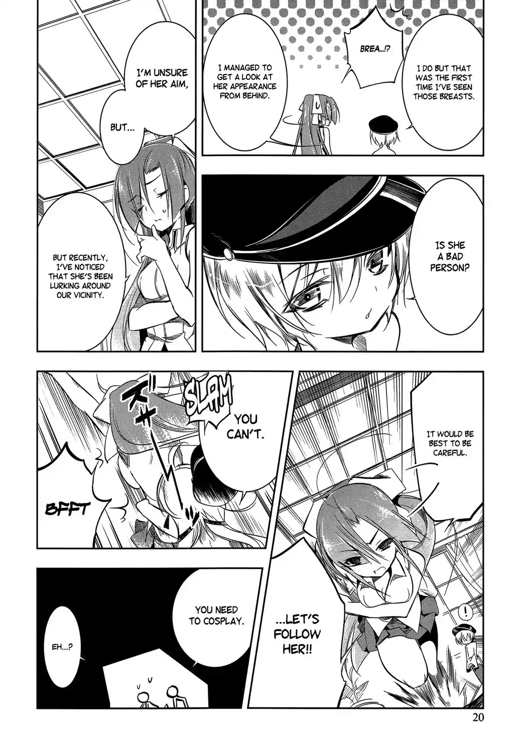 Kebukurohatsu, Zensekai Yuki! Chapter 6 page 20 - Chapter 6 : High School Spy, Infiltration!