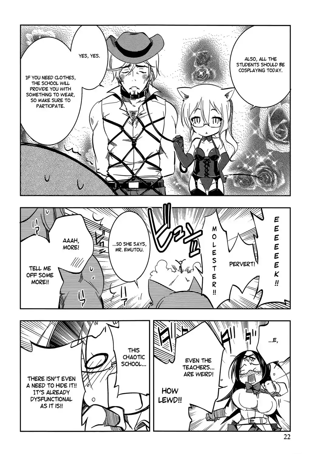Kebukurohatsu, Zensekai Yuki! Chapter 6 page 22 - Chapter 6 : High School Spy, Infiltration!