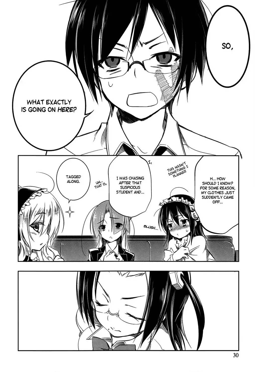 Kebukurohatsu, Zensekai Yuki! Chapter 6 page 28 - Chapter 6 : High School Spy, Infiltration!