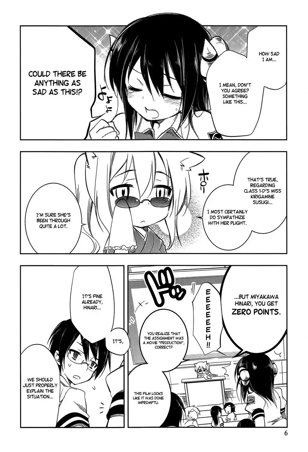 Kebukurohatsu, Zensekai Yuki! Chapter 6 page 6 - Chapter 6 : High School Spy, Infiltration!