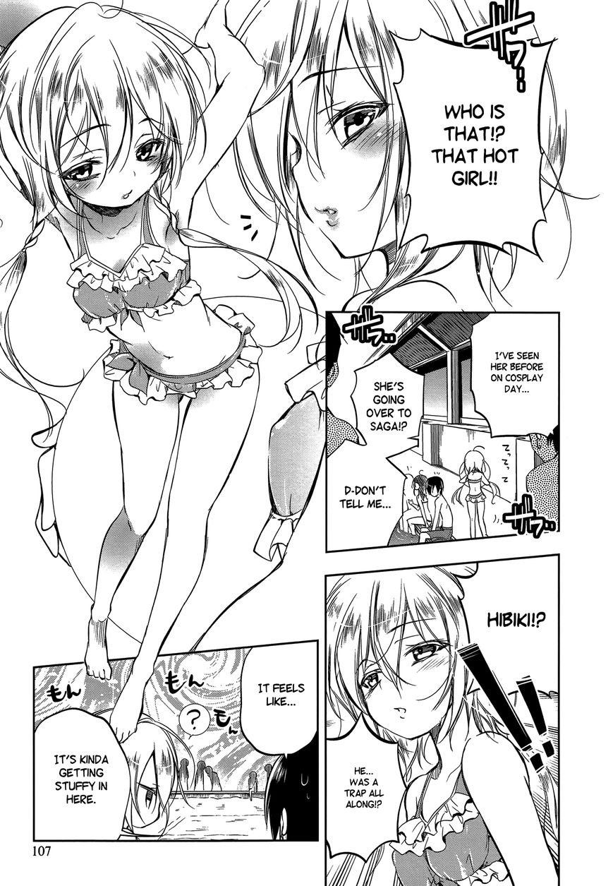Kebukurohatsu, Zensekai Yuki! Chapter 9 page 11 - Chapter 9 : The Pool and the Turbulent Atmosphere