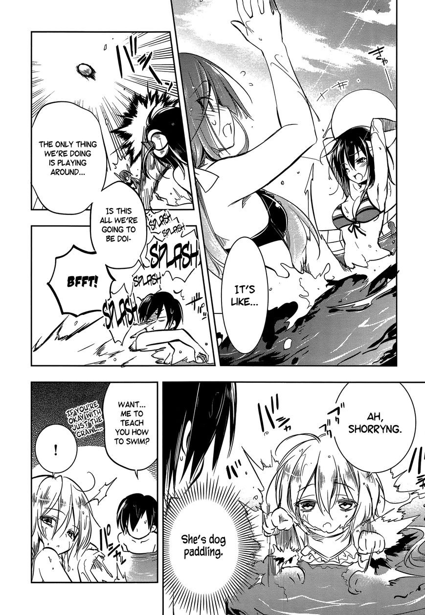 Kebukurohatsu, Zensekai Yuki! Chapter 9 page 14 - Chapter 9 : The Pool and the Turbulent Atmosphere
